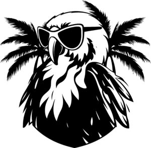 Parrot In Sunglasses