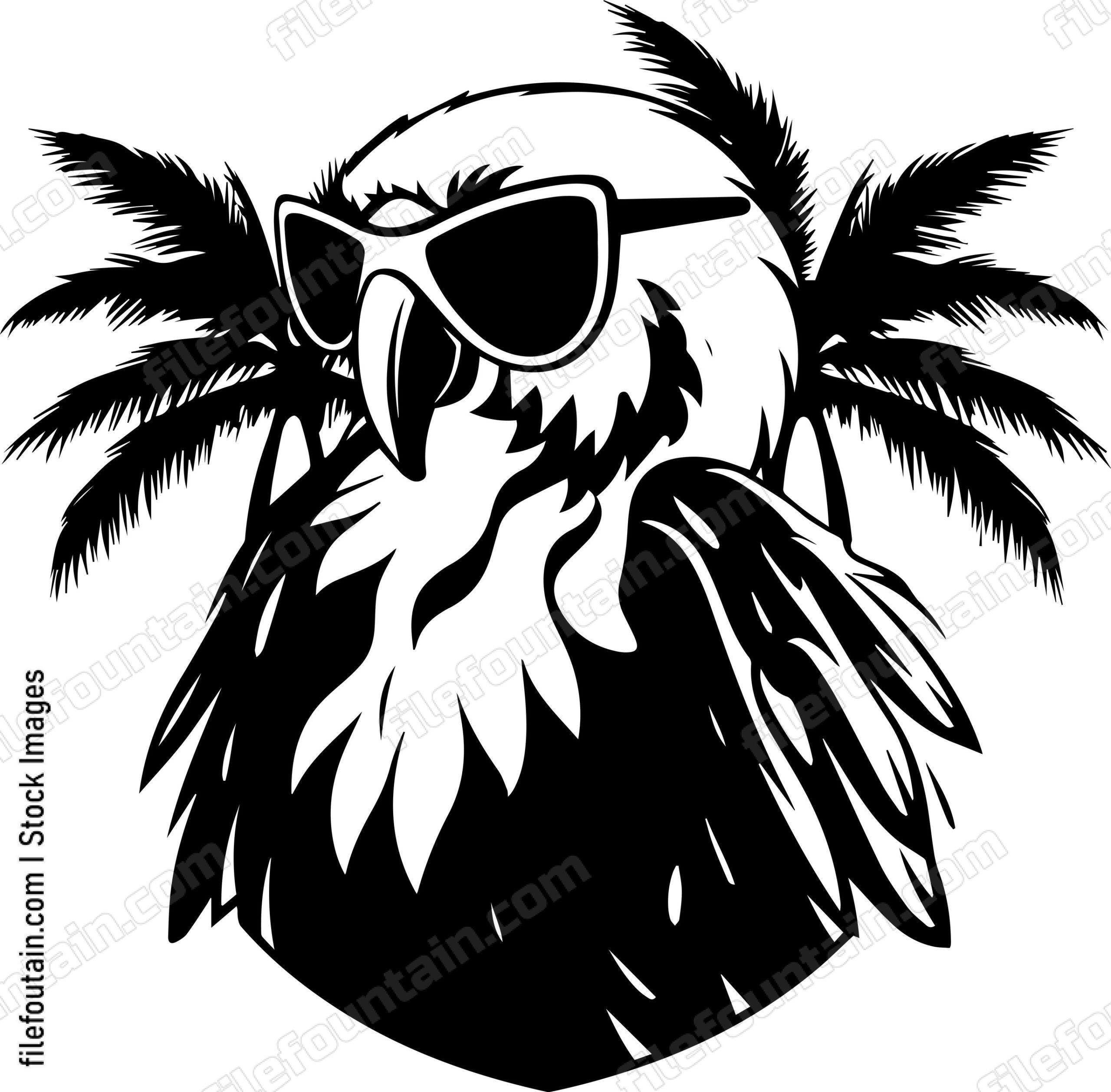 Parrot In Sunglasses