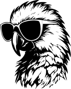 Parrot In Sunglasses
