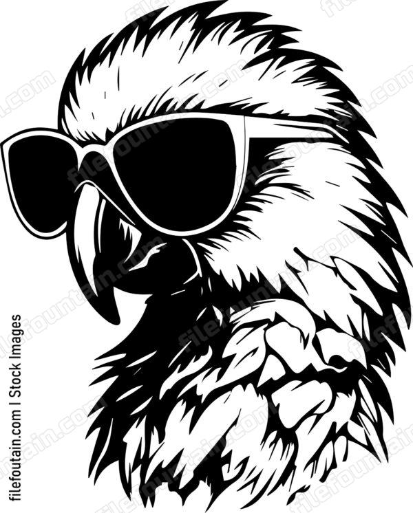 Parrot In Sunglasses
