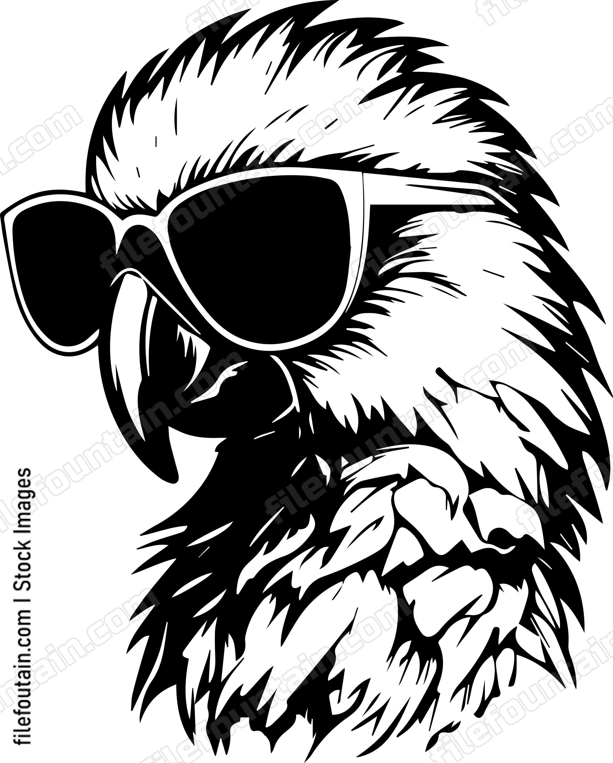 Parrot In Sunglasses