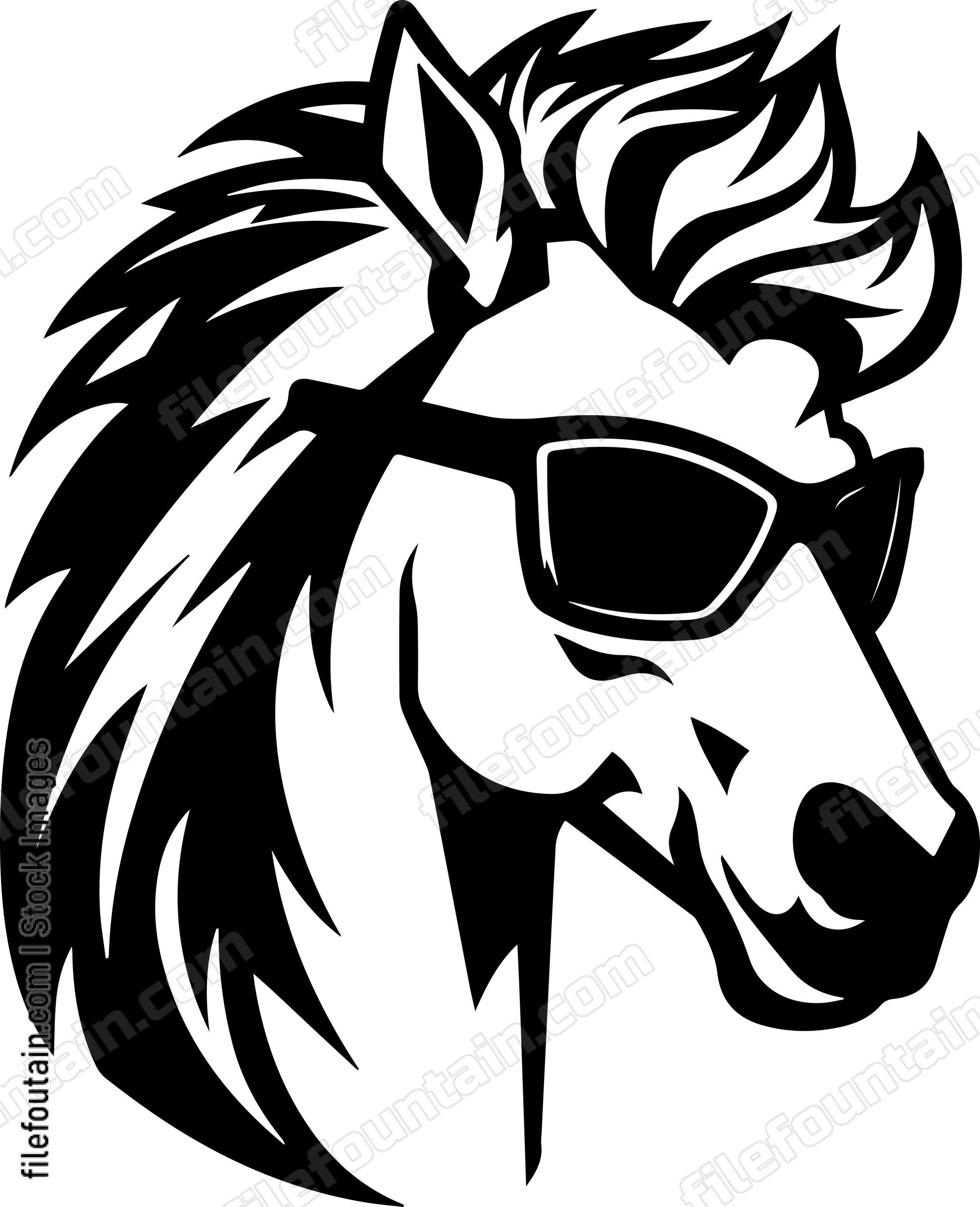 Pony In Sunglasses