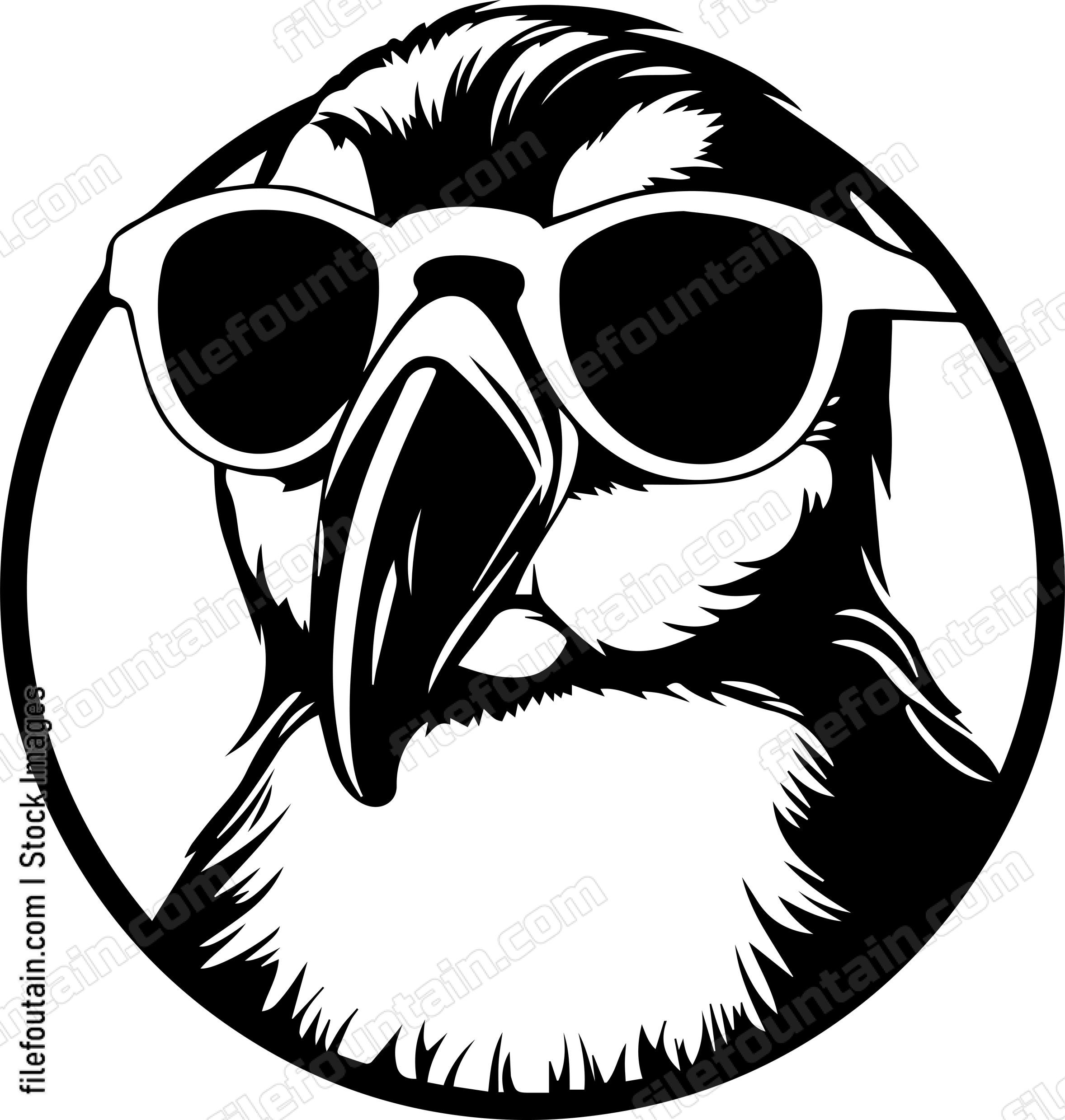 Puffin In Sunglasses