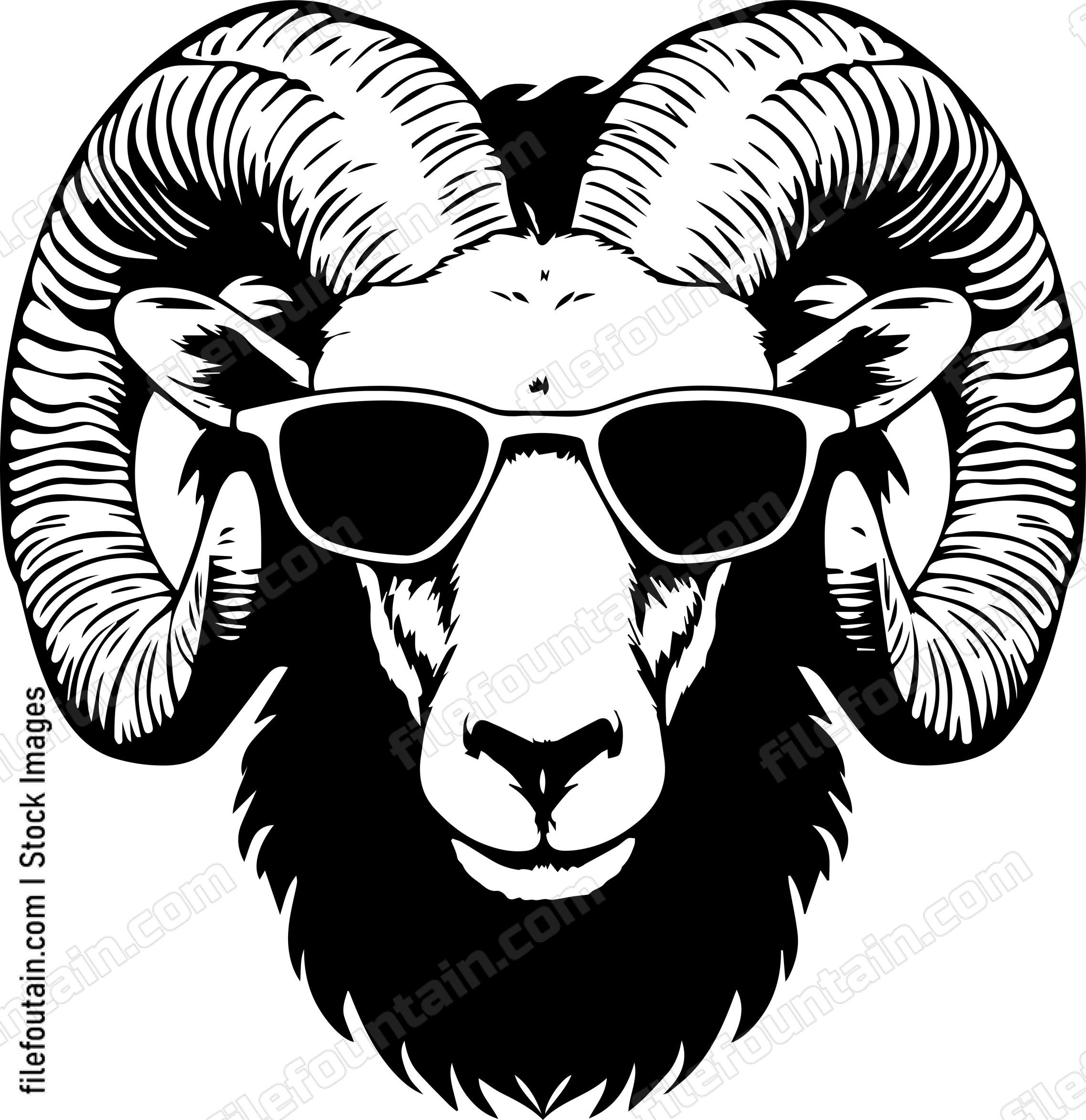 Ram In Sunglasses