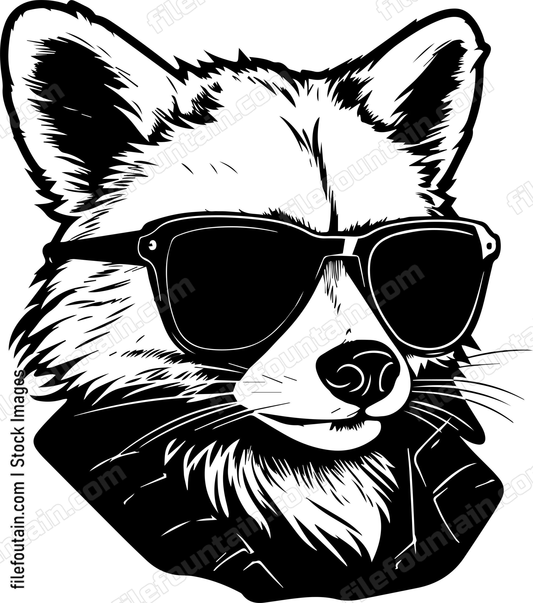 Red Panda In Sunglasses