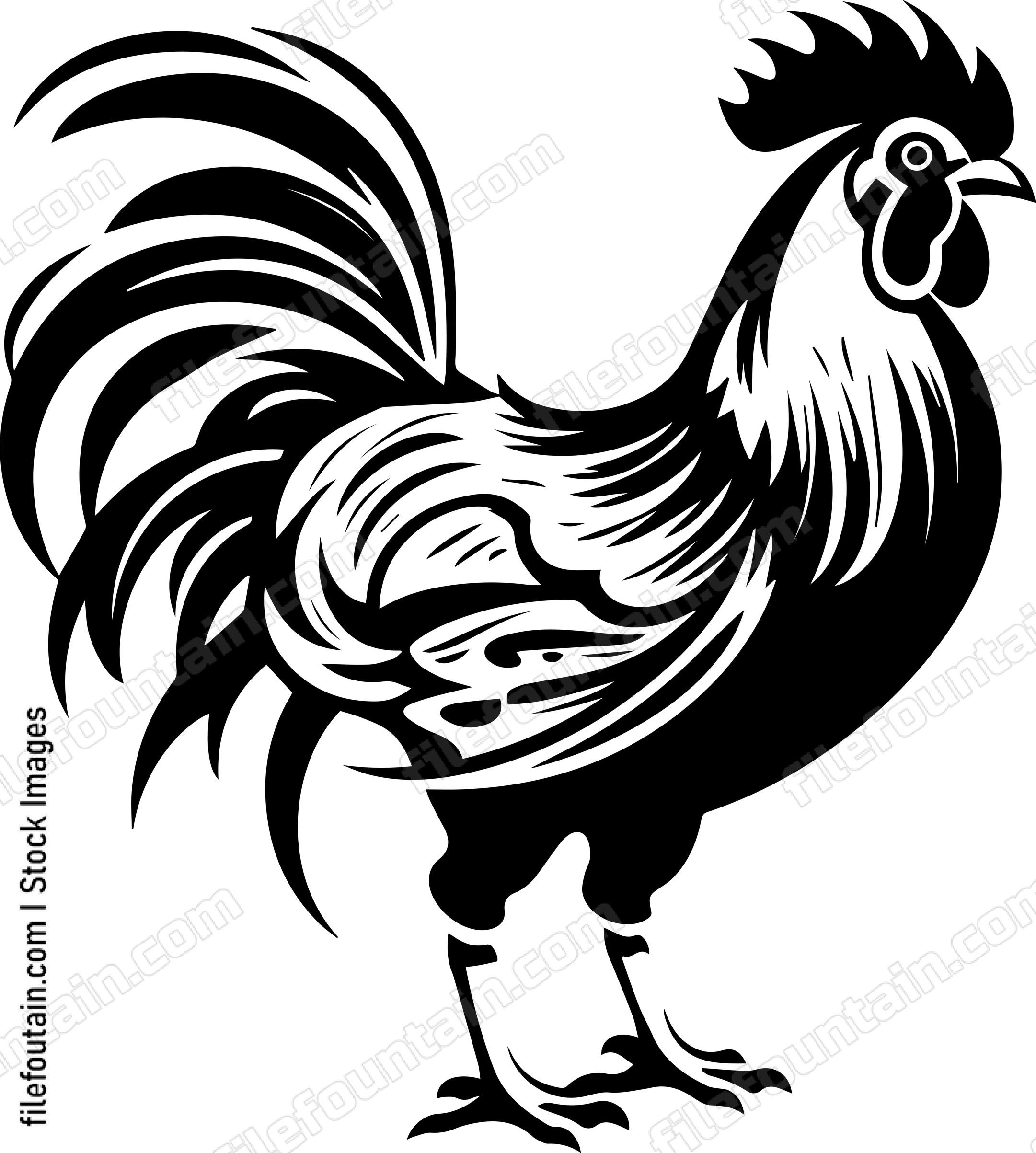 Rooster Mascot