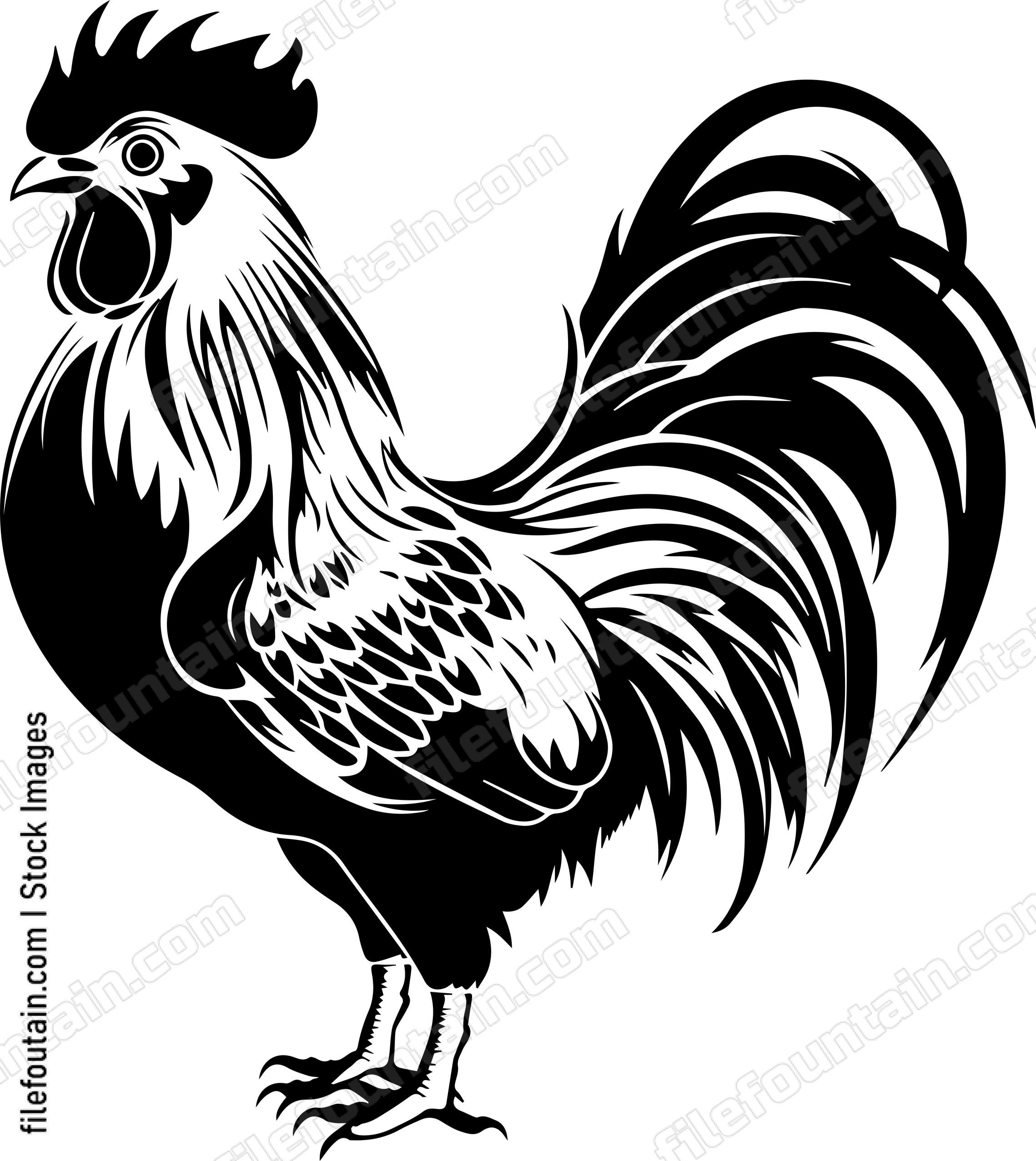 Rooster Mascot