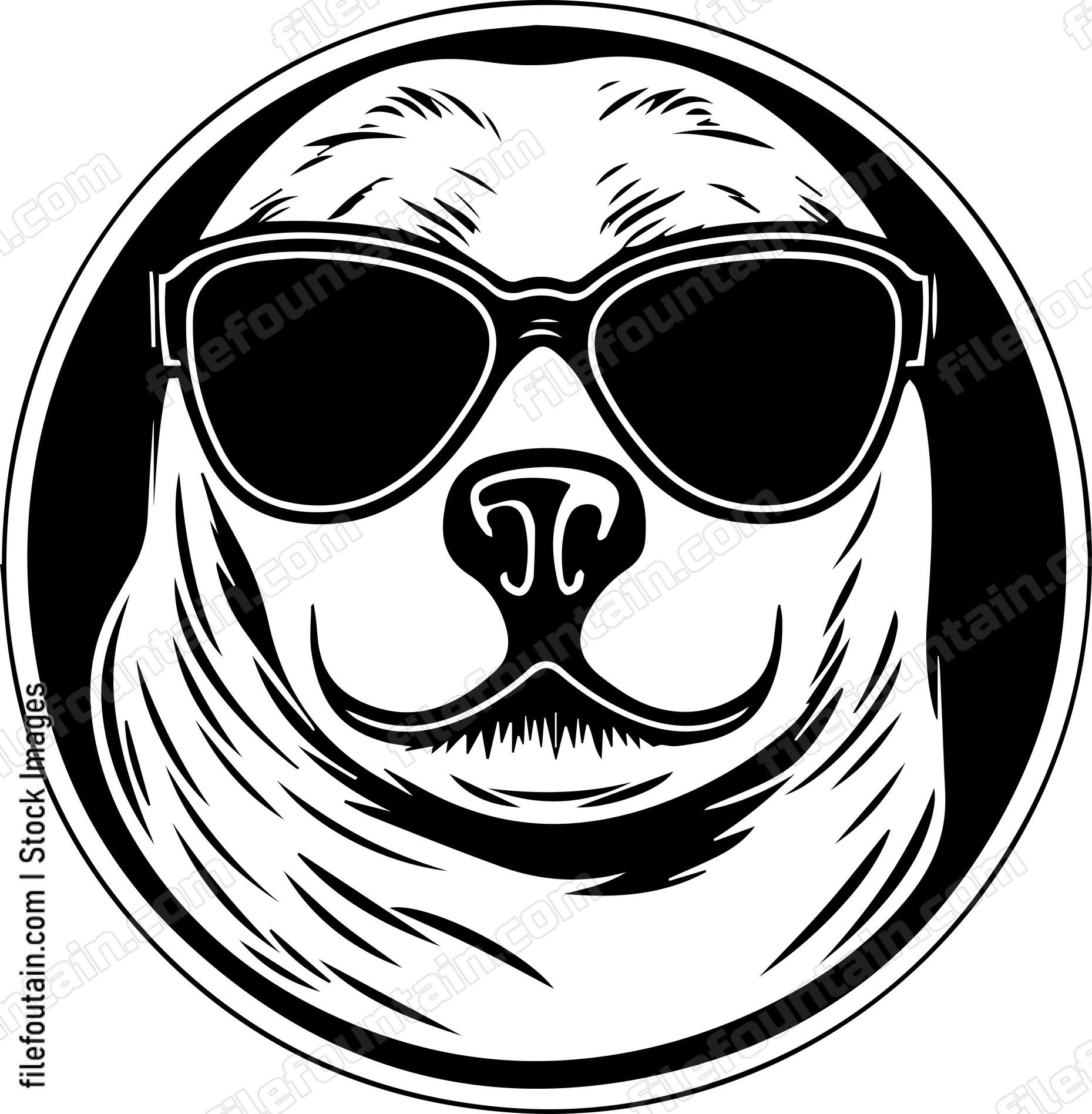 Seal In Sunglasses