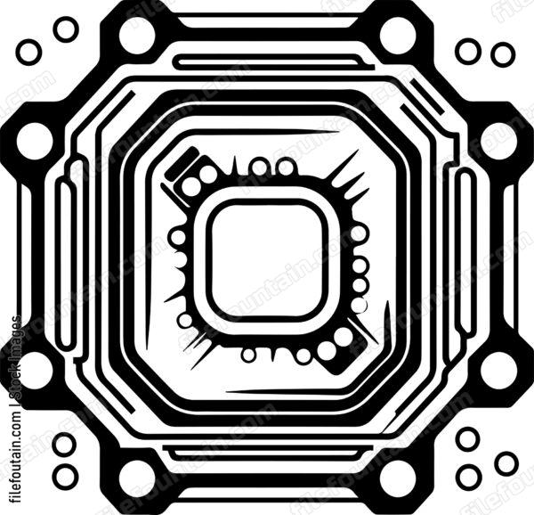 Silicon Chip Computer CPU