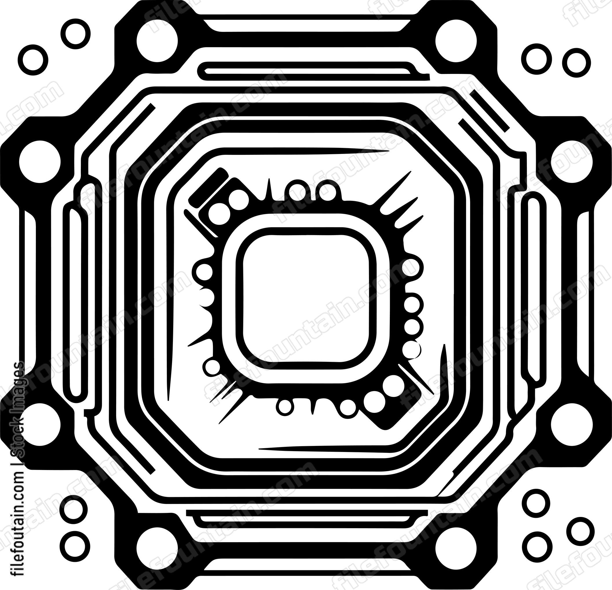 Silicon Chip Computer CPU