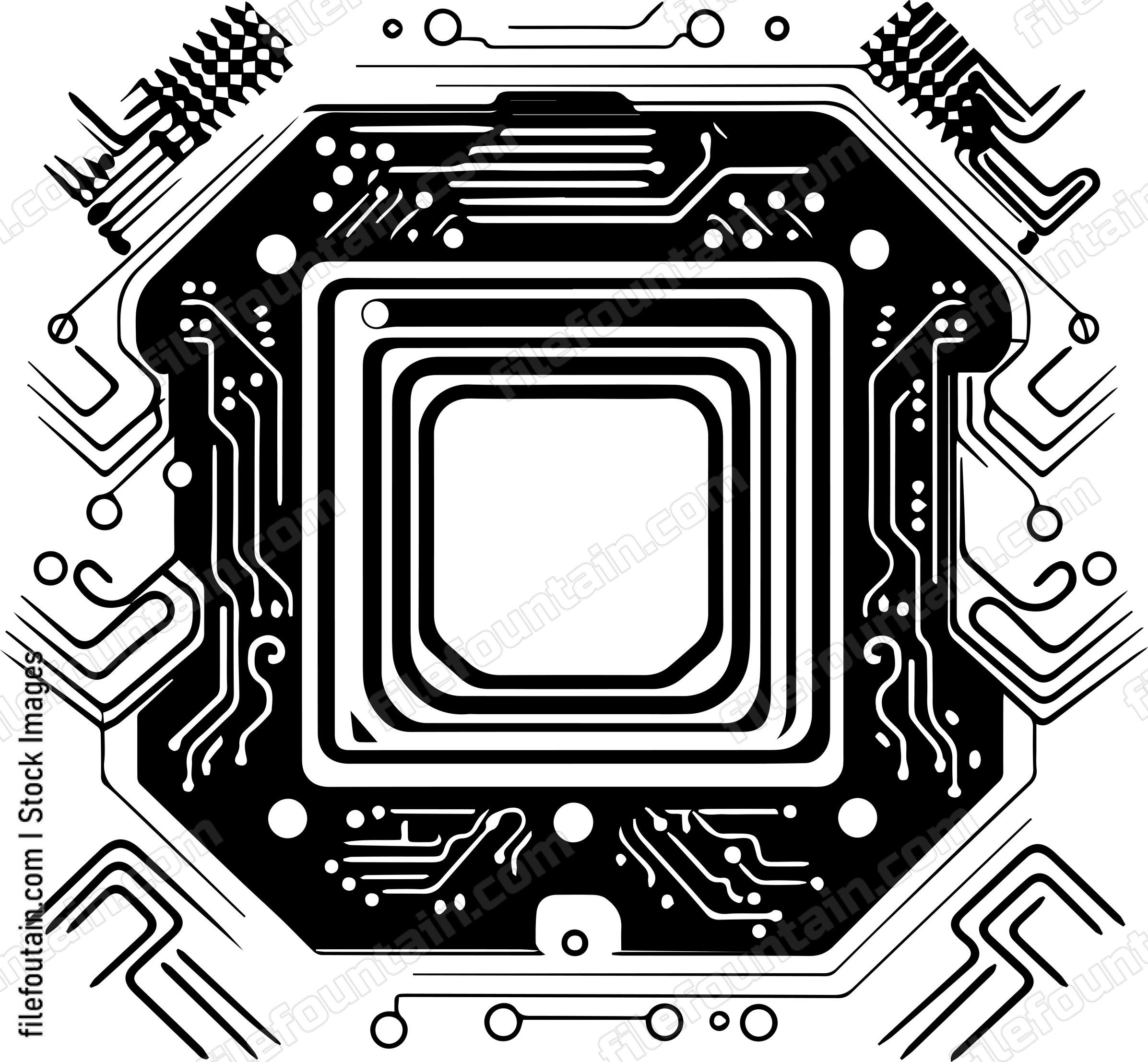 Silicon Chip Computer CPU