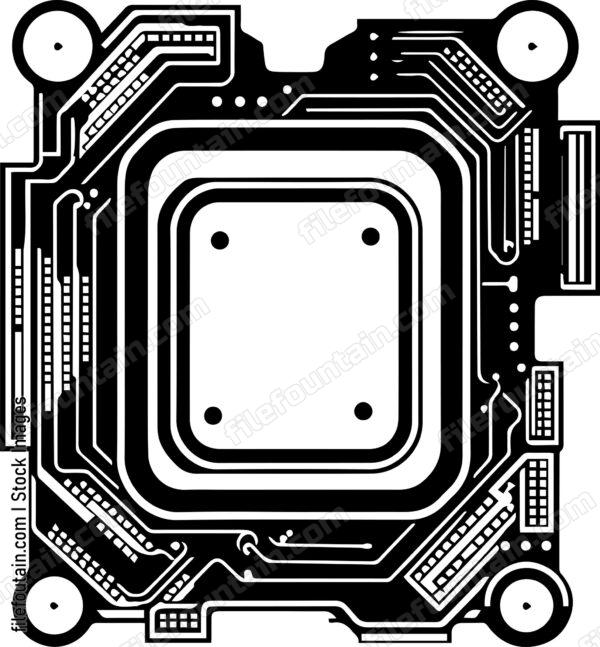 Silicon Chip Computer CPU