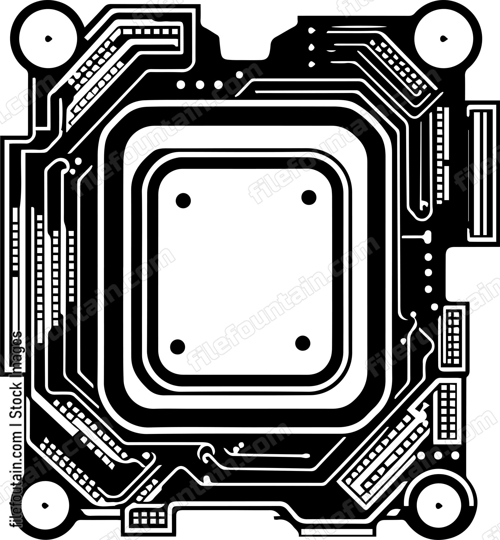 Silicon Chip Computer CPU