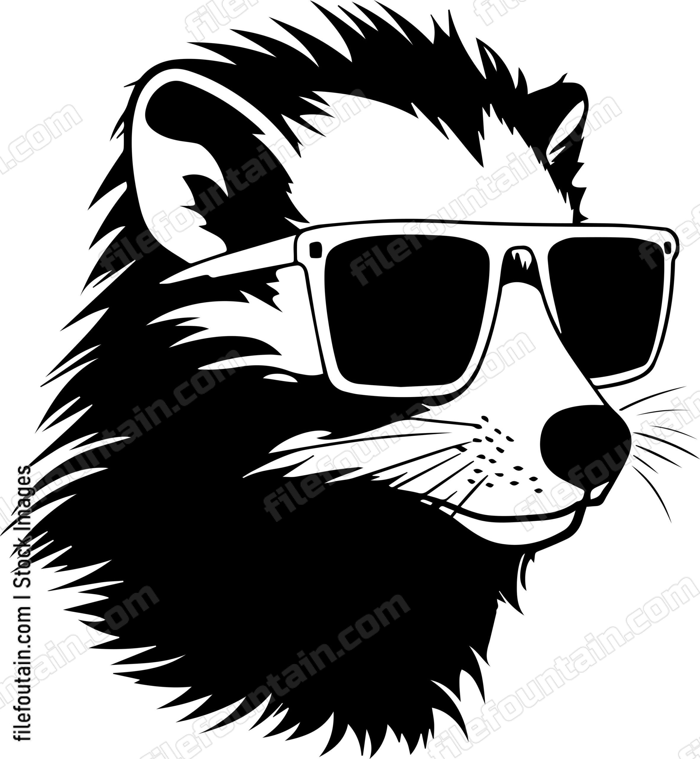 Skunk In Sunglasses