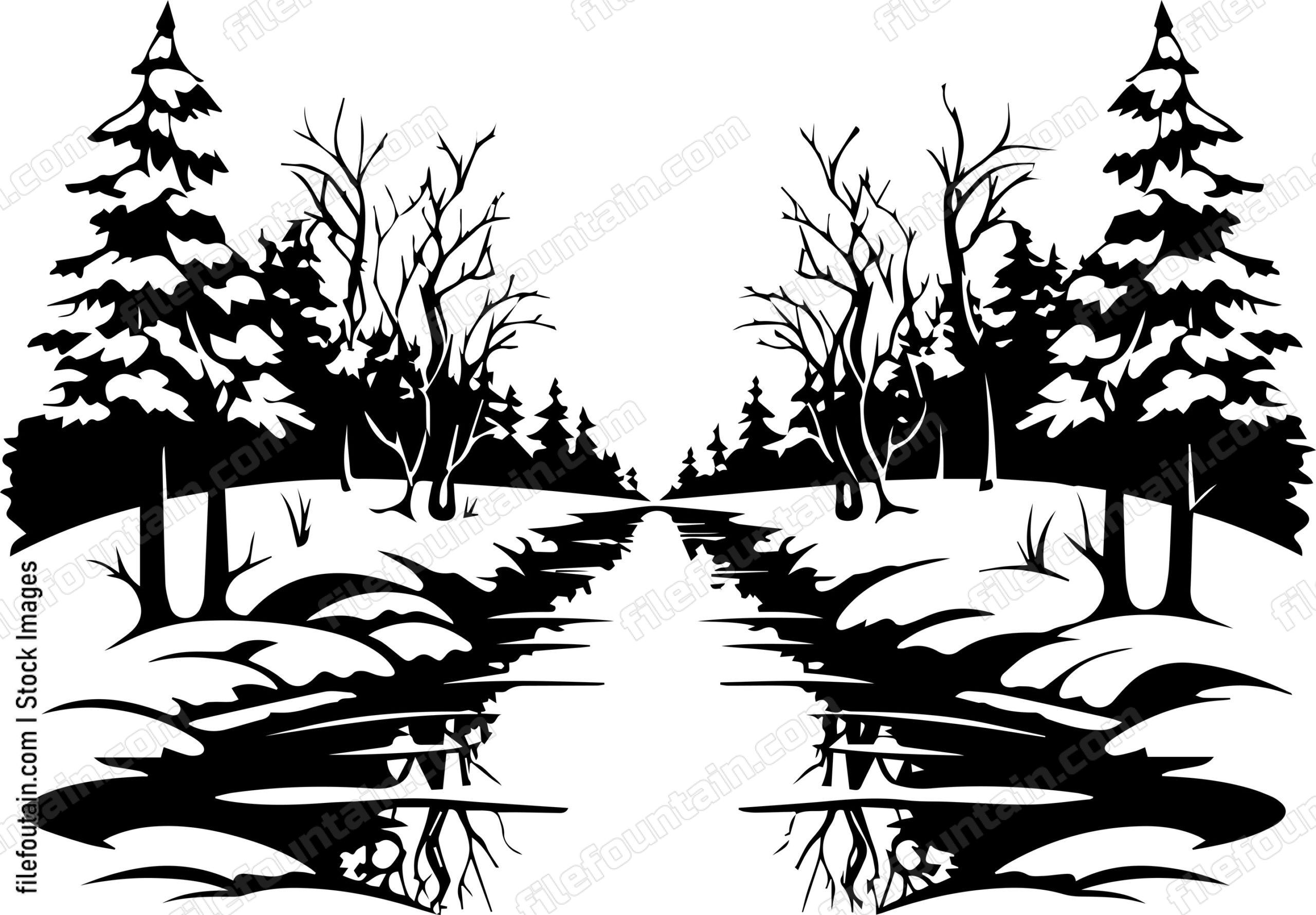 Snow Covered Forest