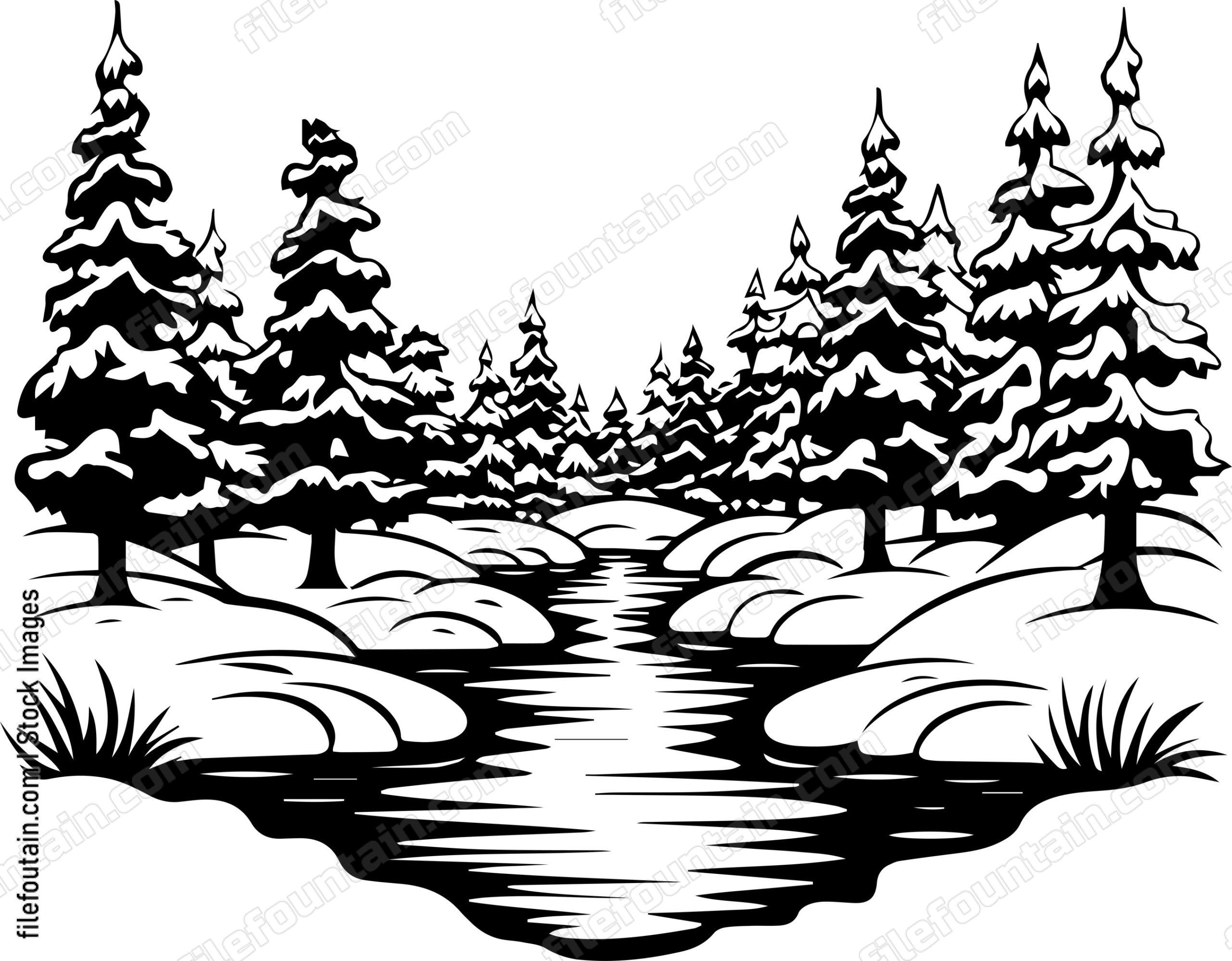 Snow Covered Forest