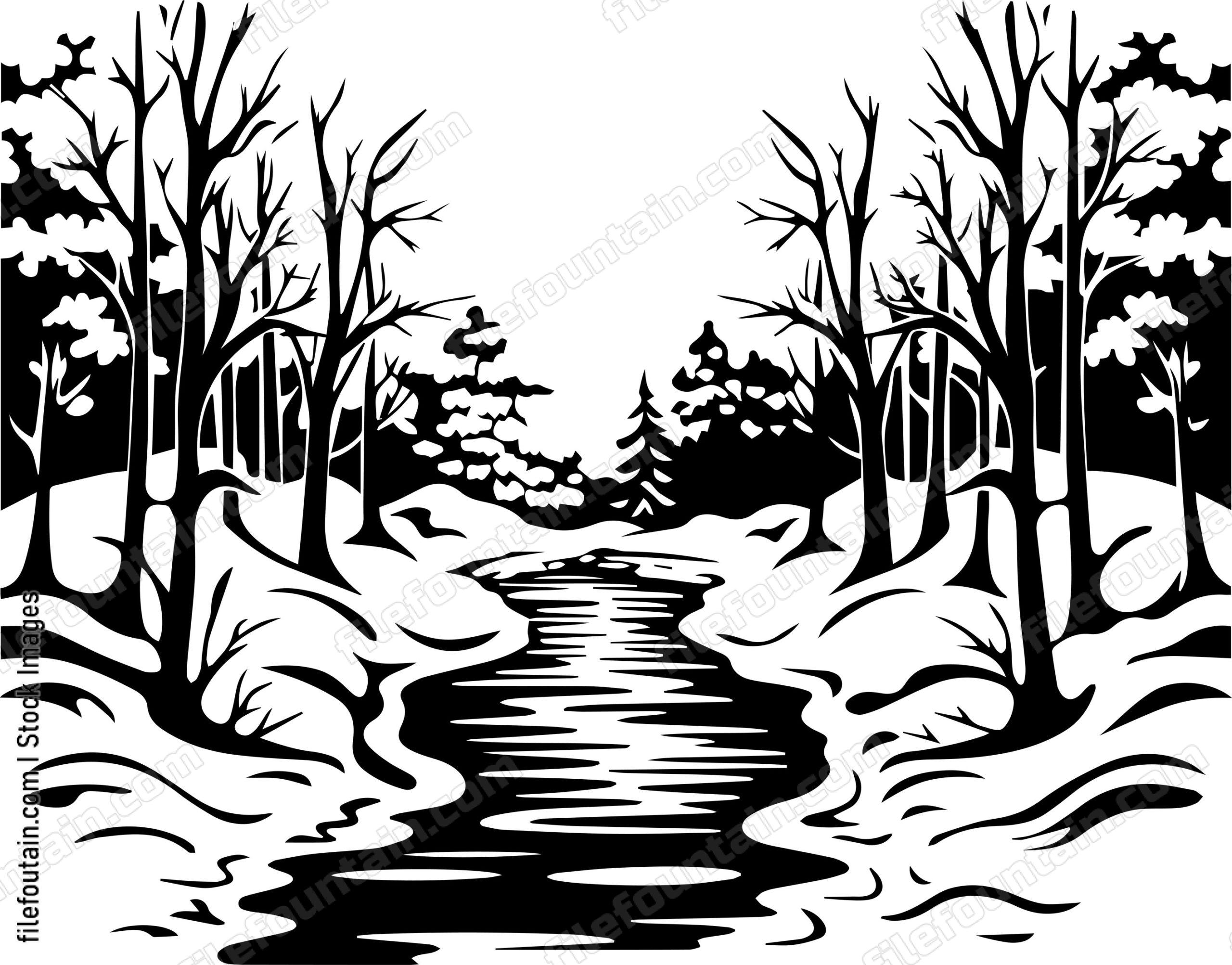 Snow Covered Forest