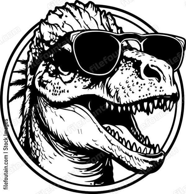 TRex In Sunglasses