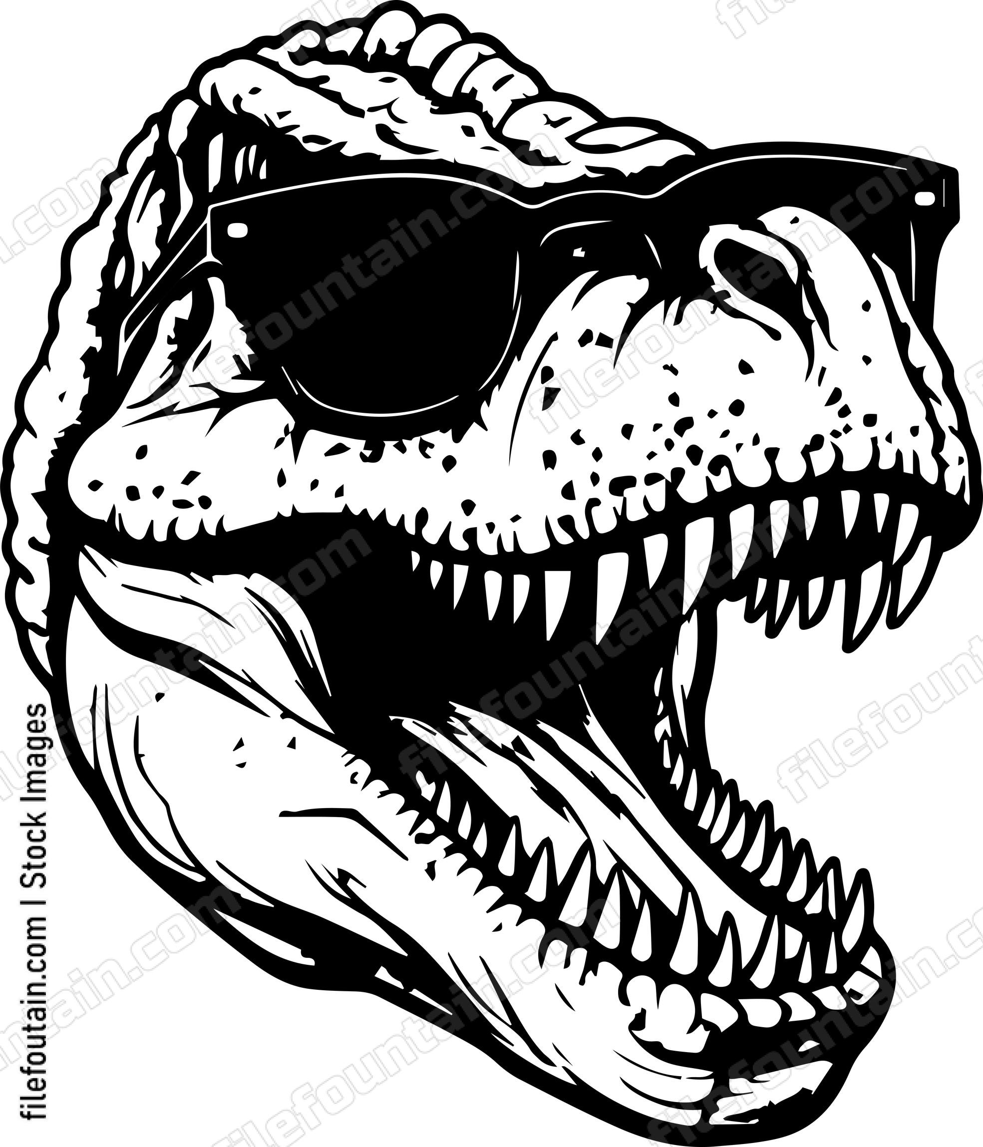 TRex In Sunglasses