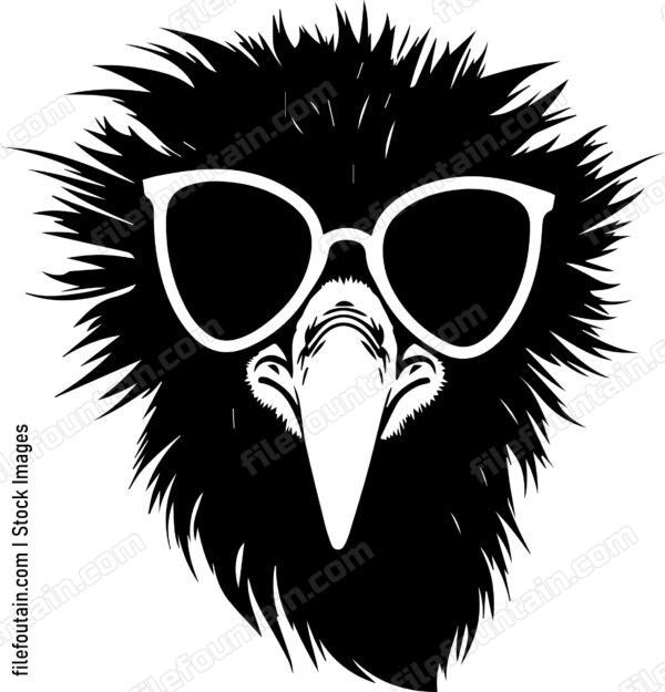 Vulture In Sunglasses