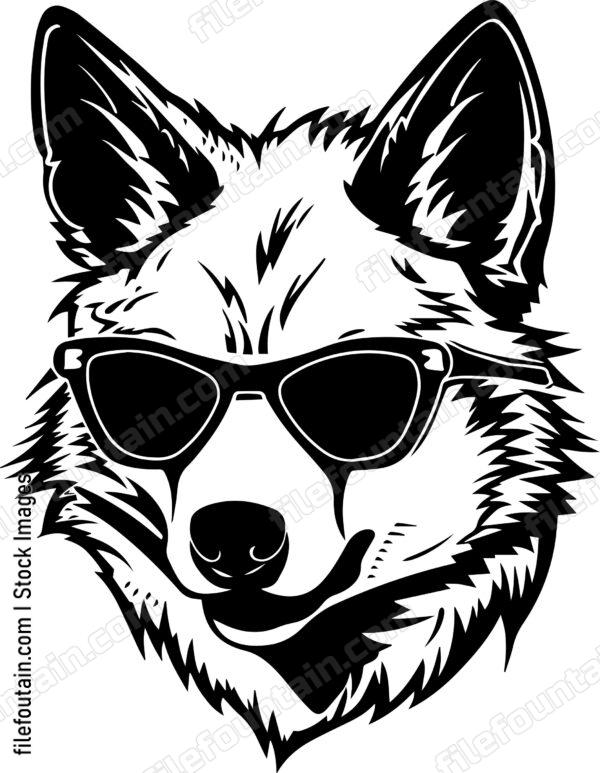 Wolf In Sunglasses