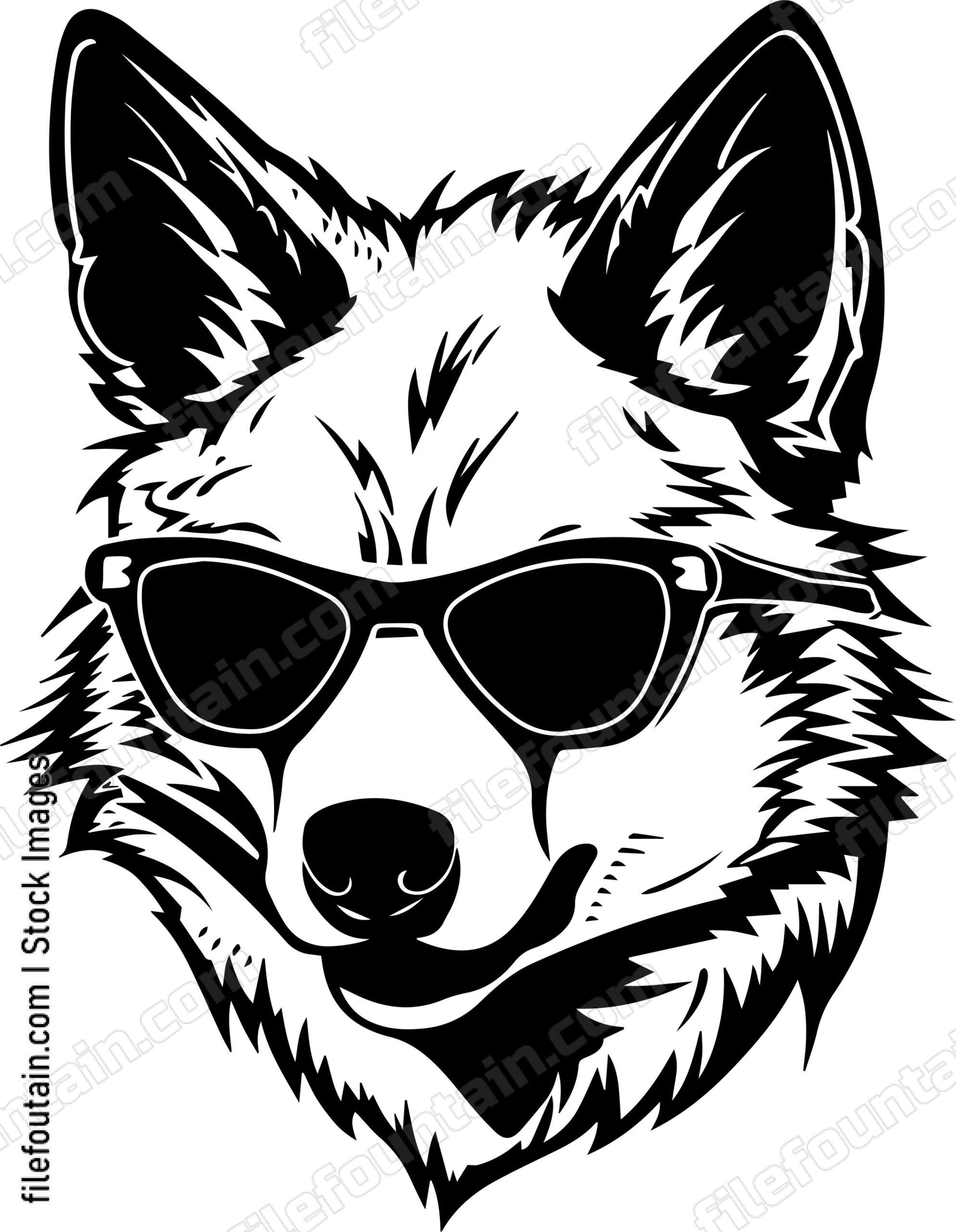 Wolf In Sunglasses