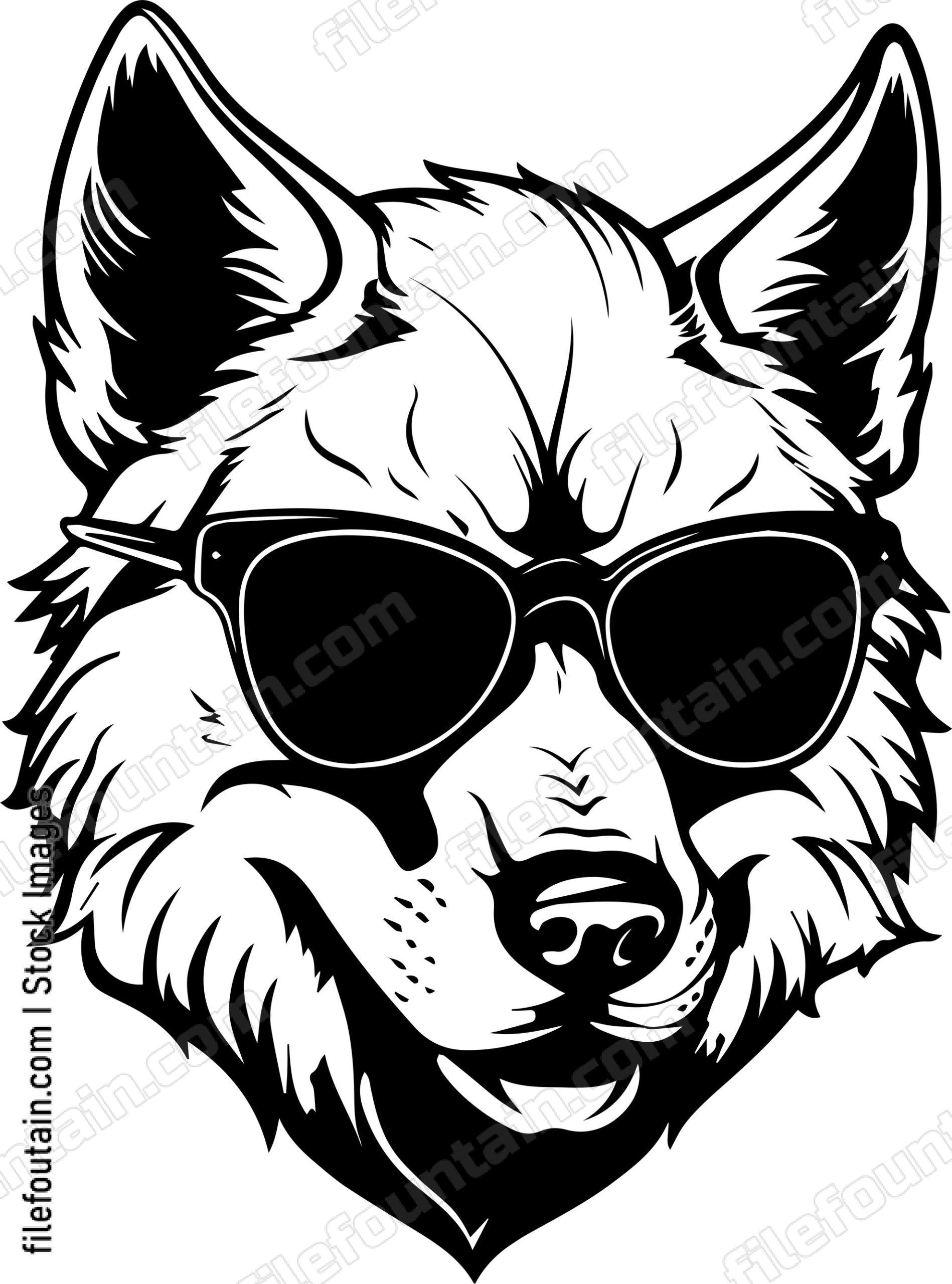 Wolf In Sunglasses