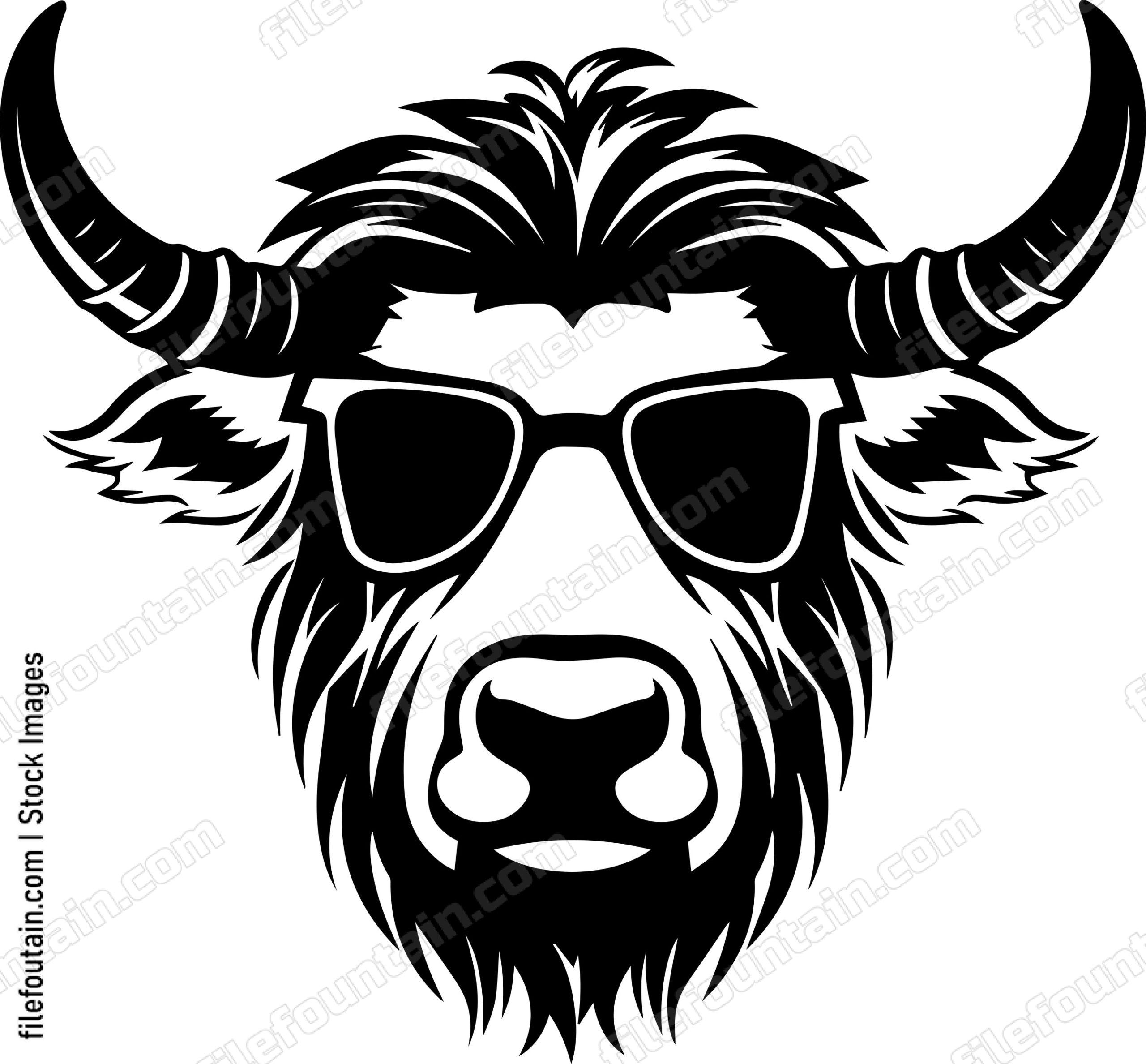 Yak In Sunglasses