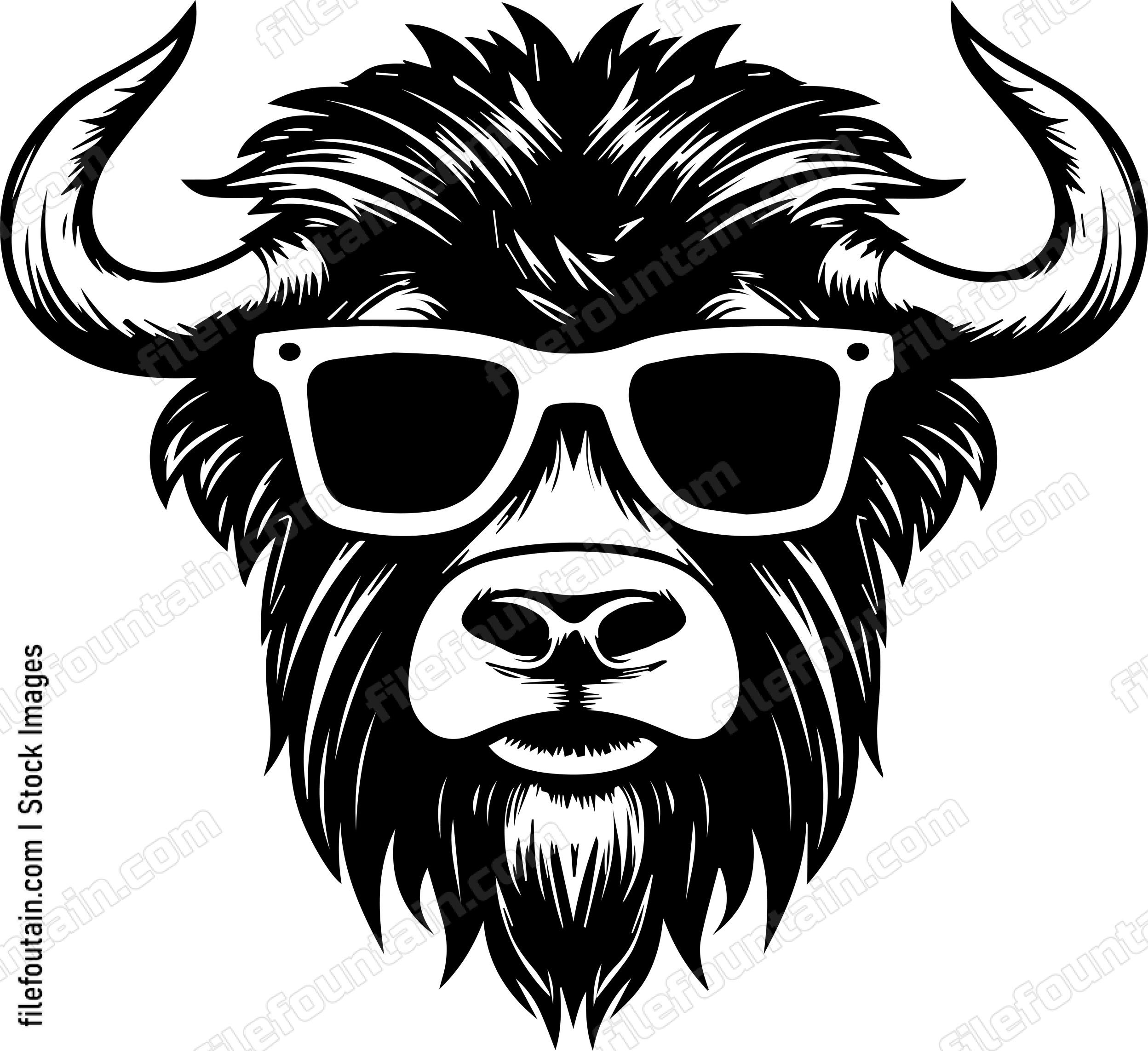 Yak In Sunglasses