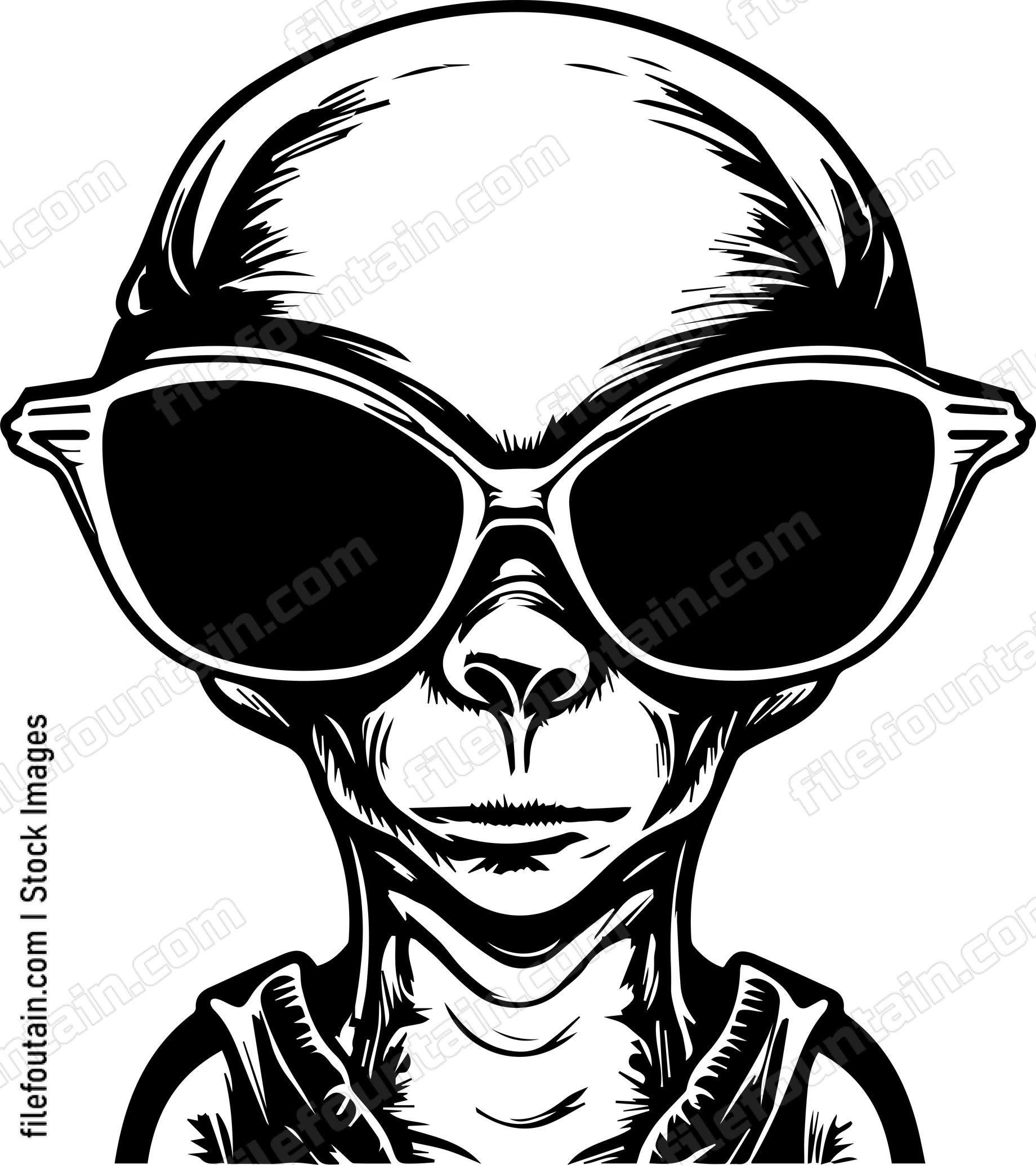 Alien In Sunglasses