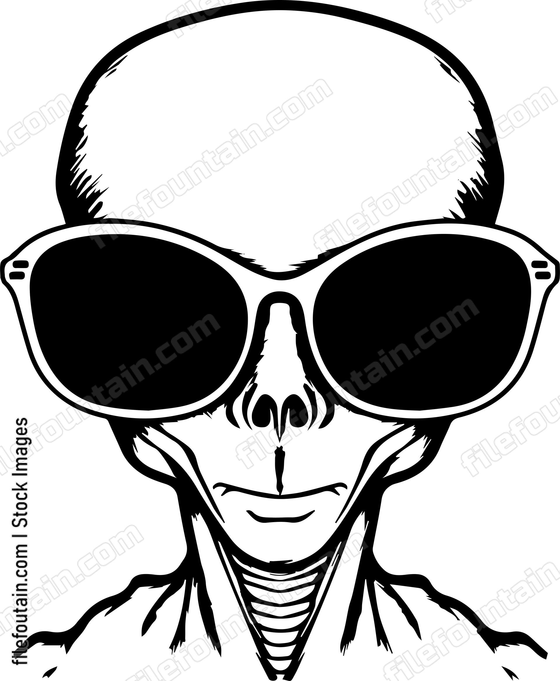 Alien In Sunglasses