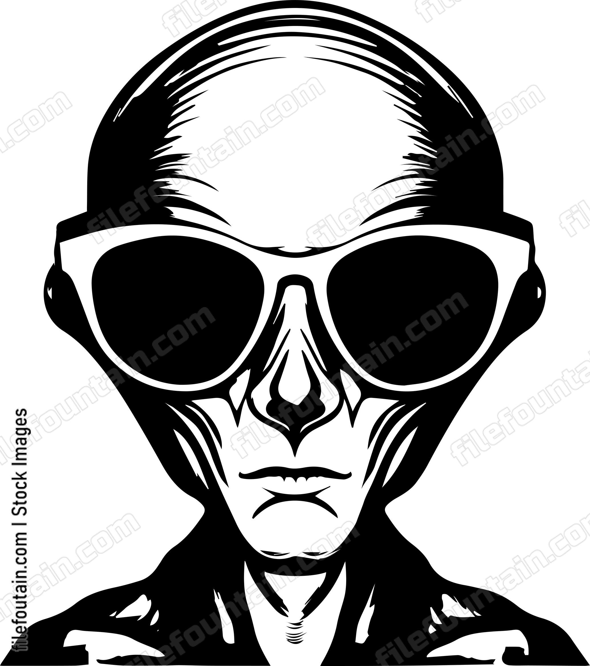 Alien In Sunglasses