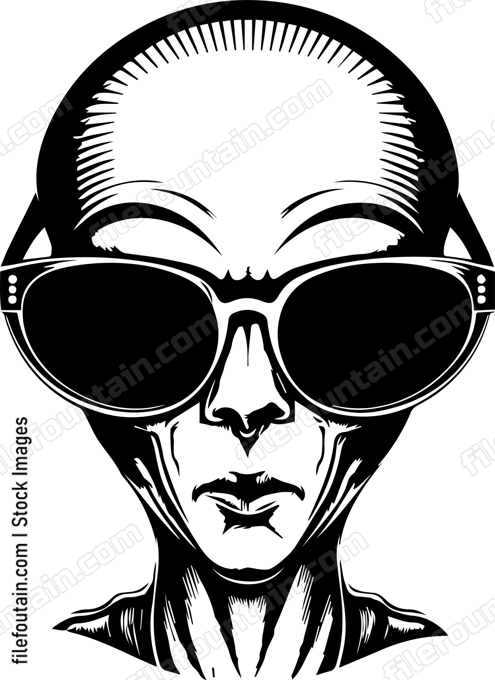 Alien In Sunglasses