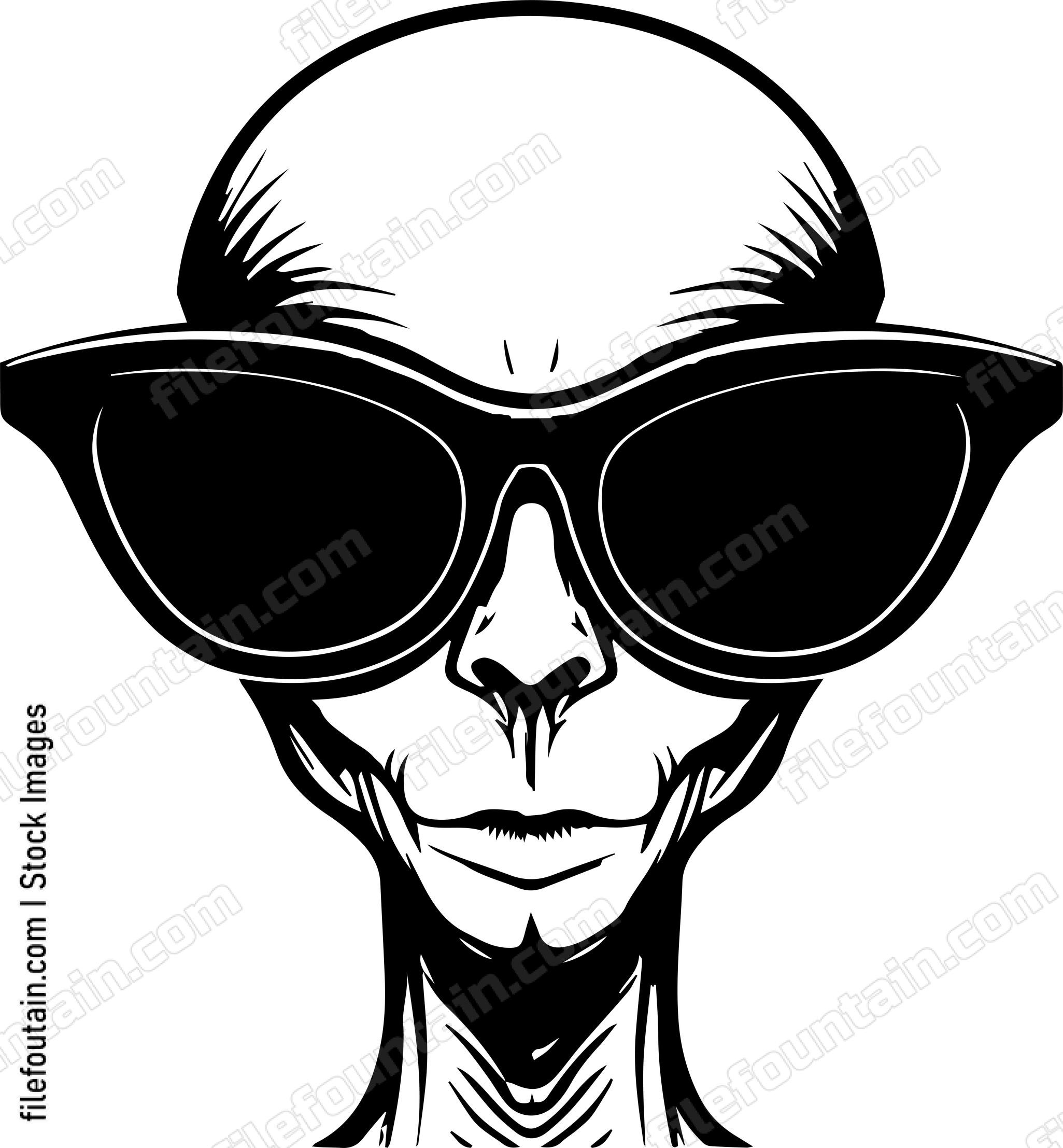 Alien In Sunglasses