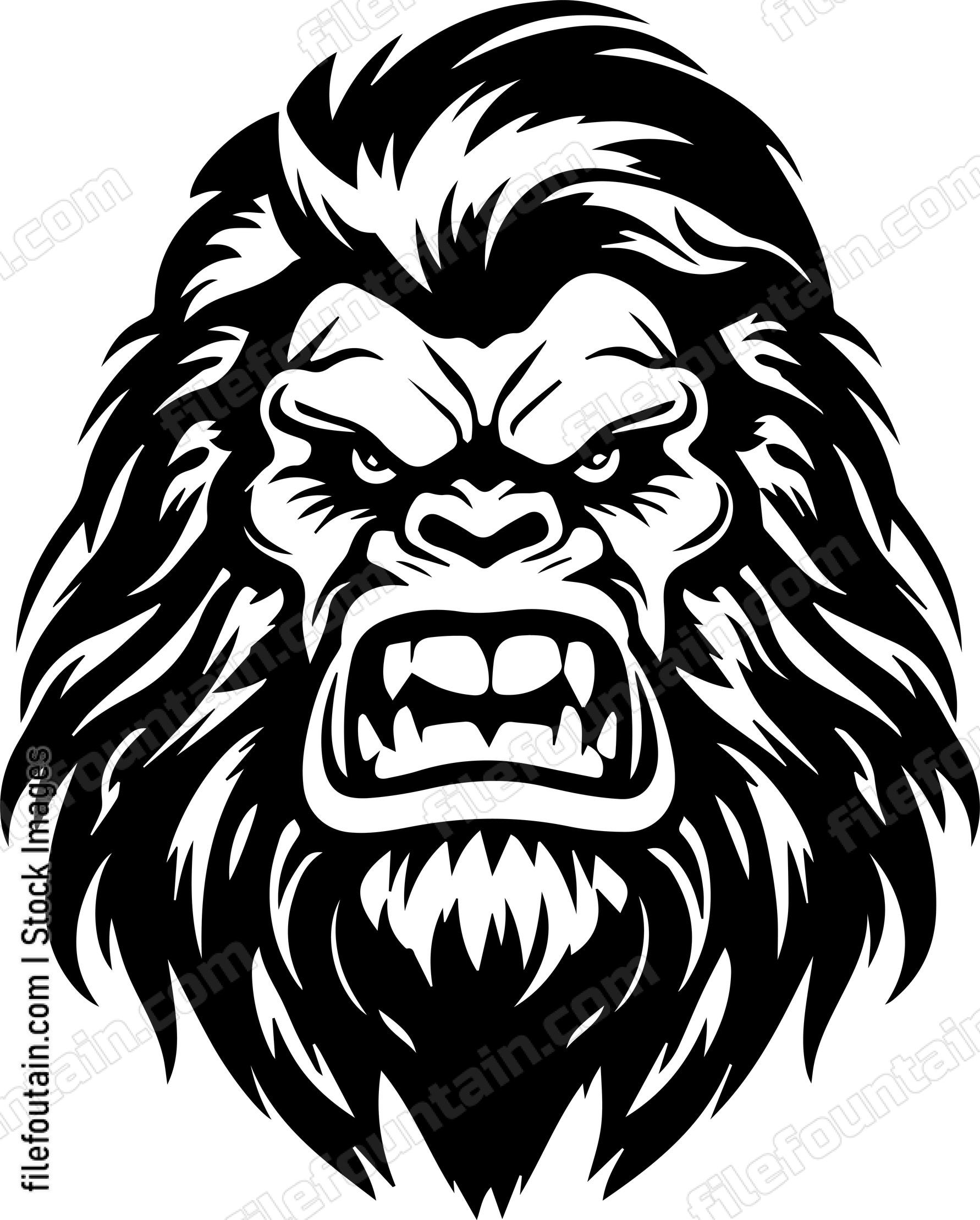 Angry Bigfoot