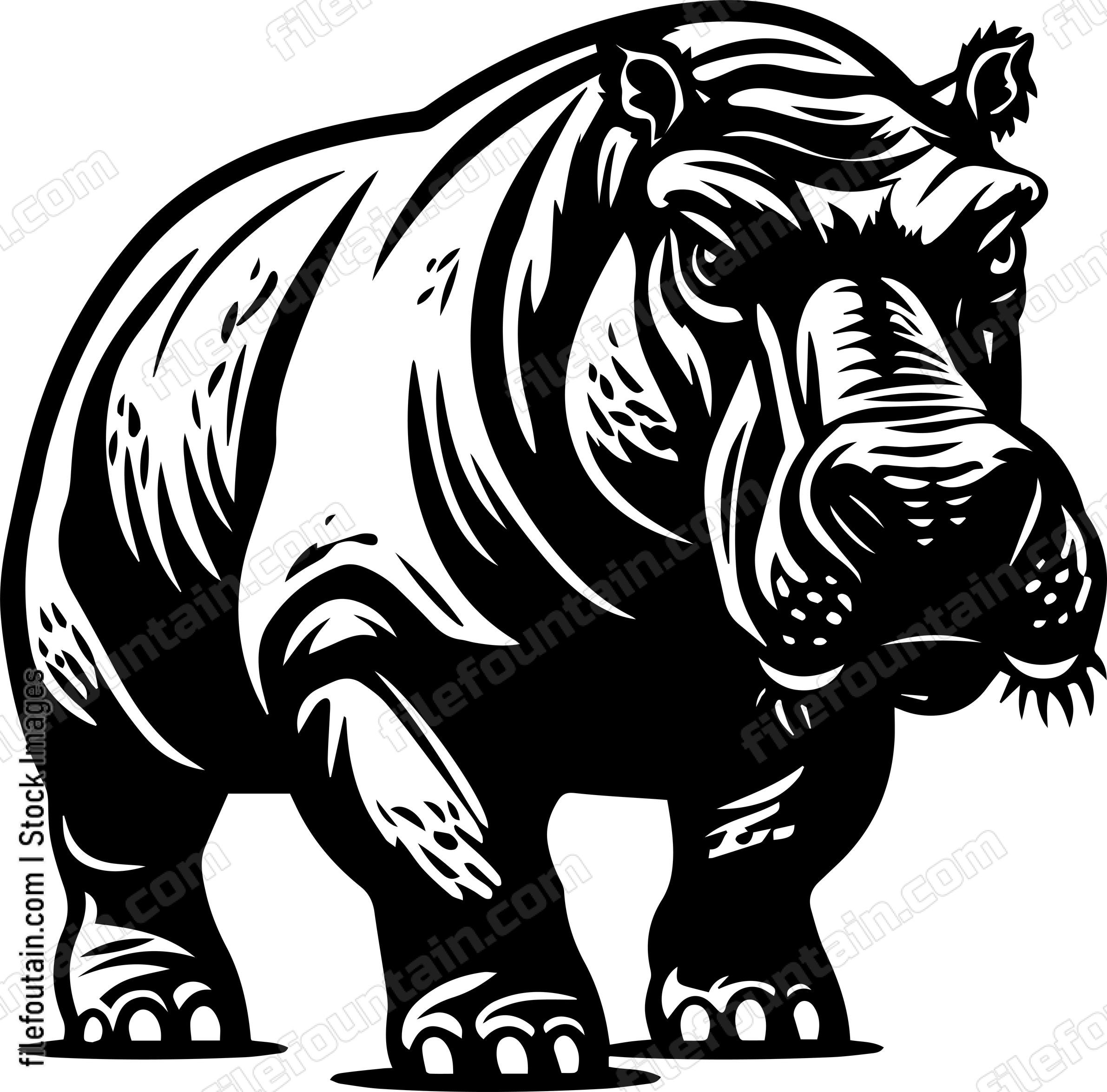 Angry Hippo