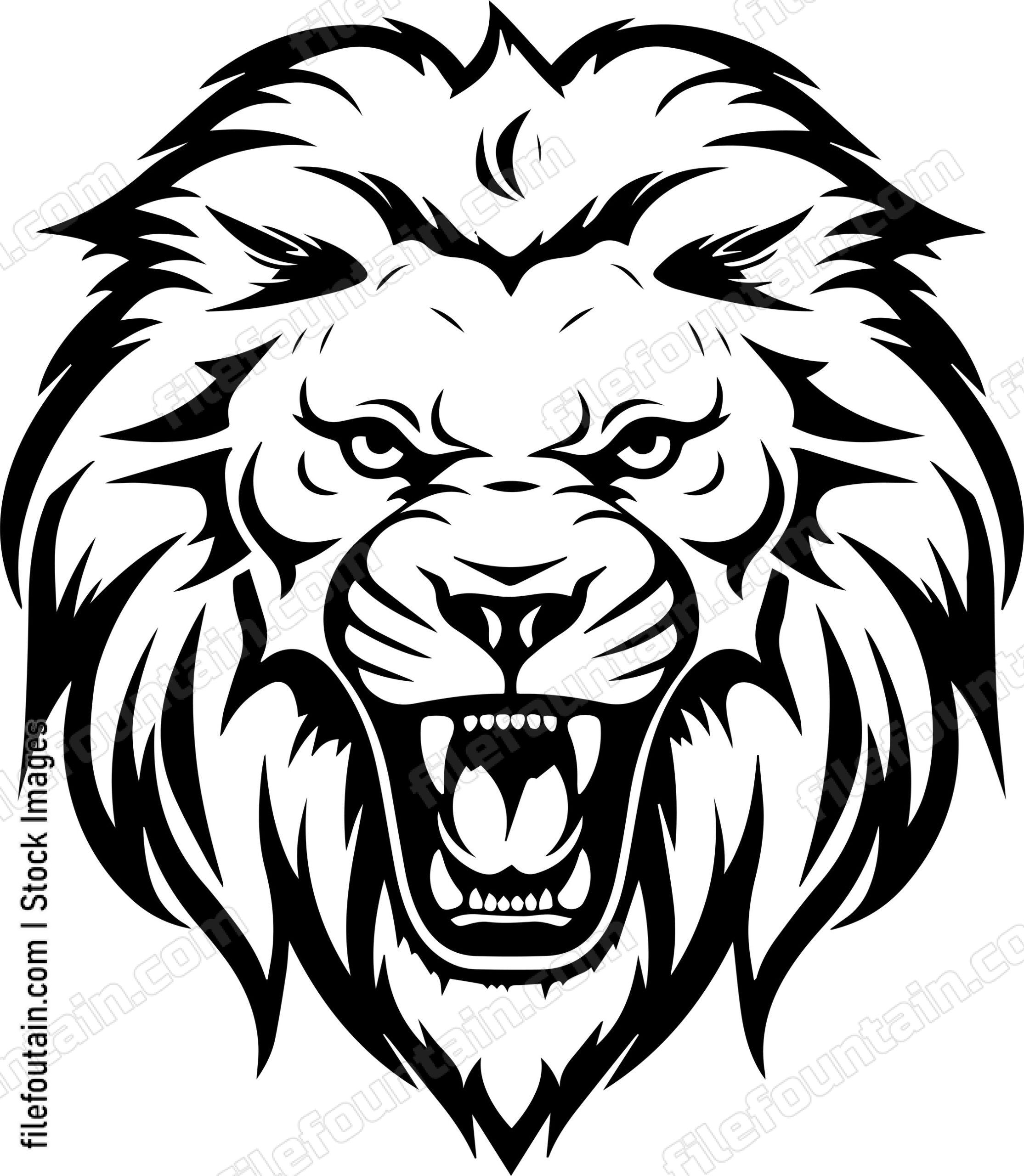 Angry Lion