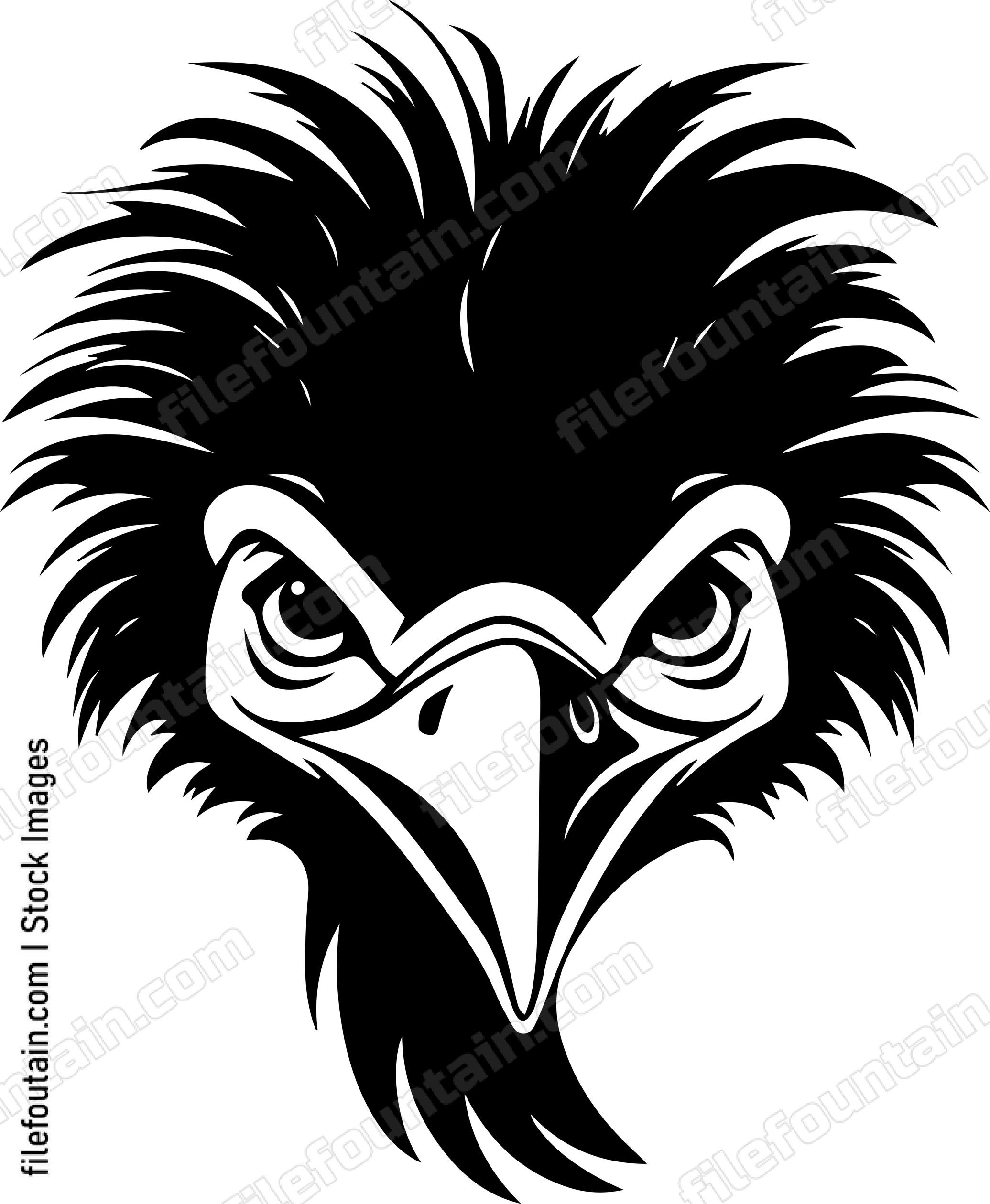Angry Ostrich
