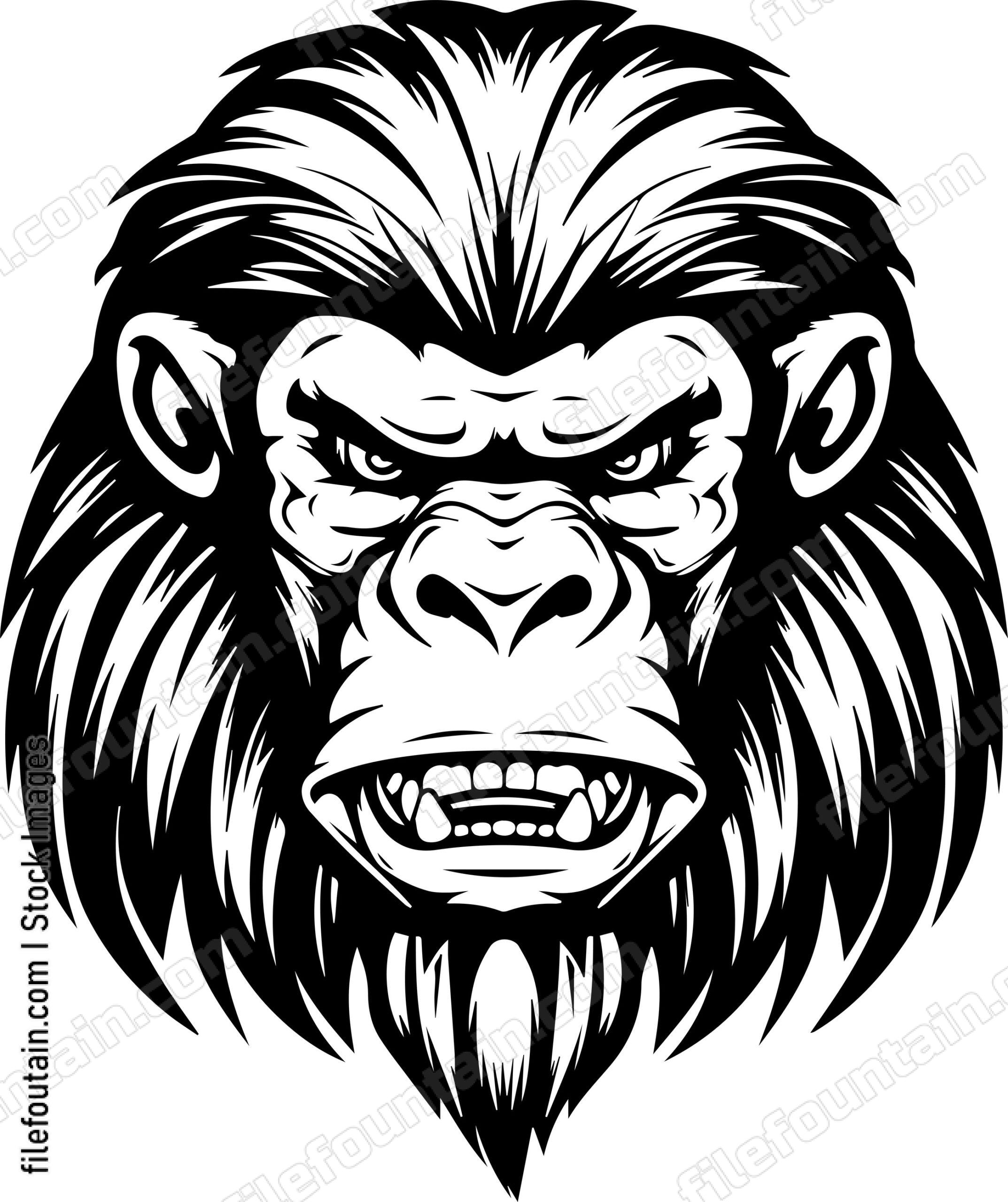 Angry Proboscis Monkey