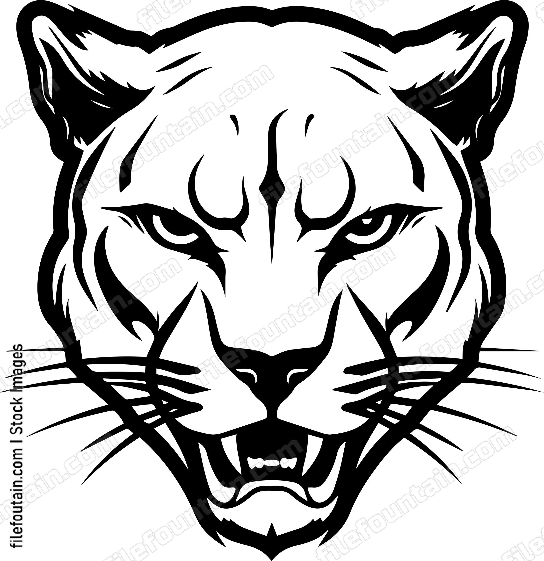 Attack Puma Sign Angry Puma Logo Vector Design - FileFountain