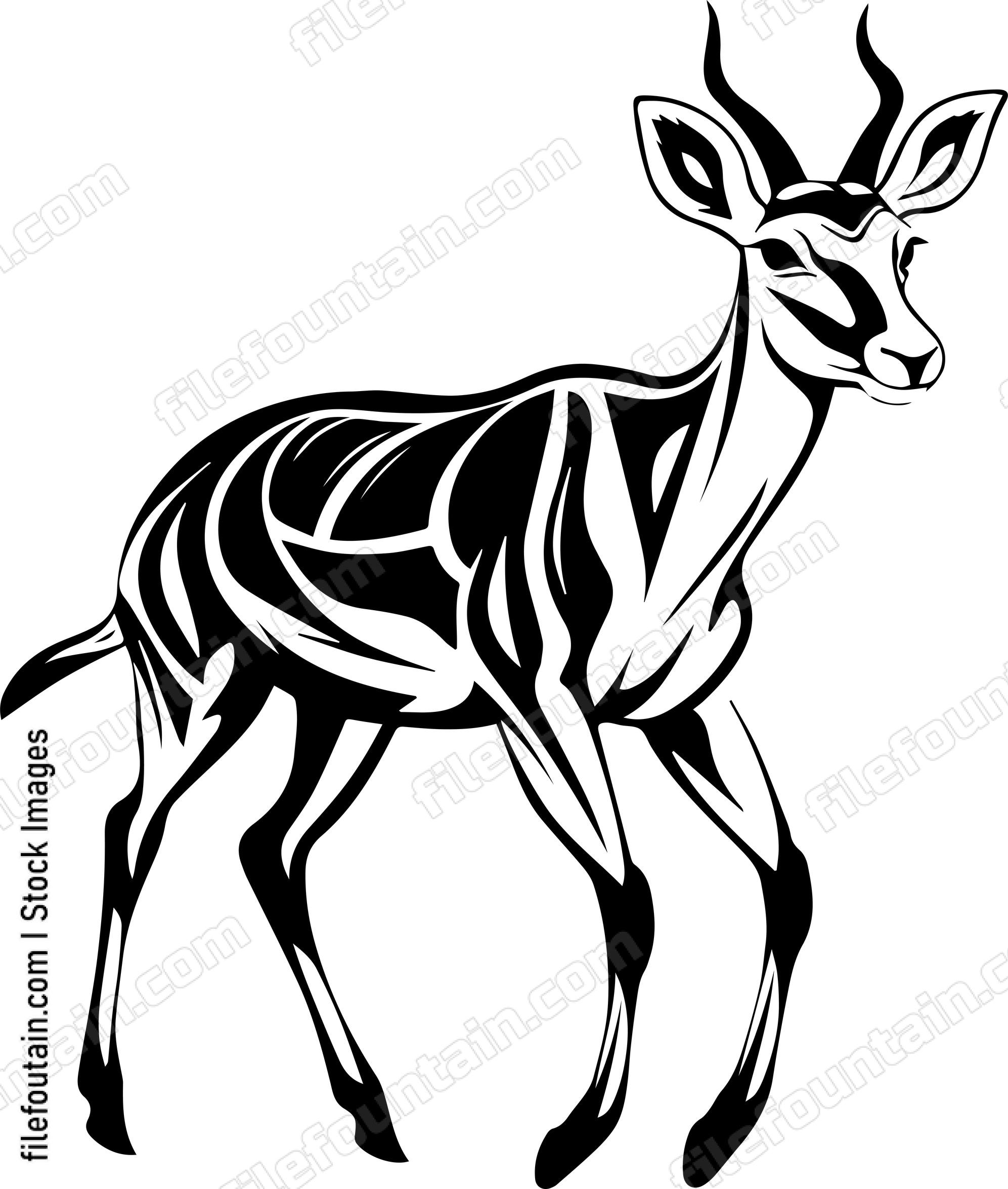 Antelope Running