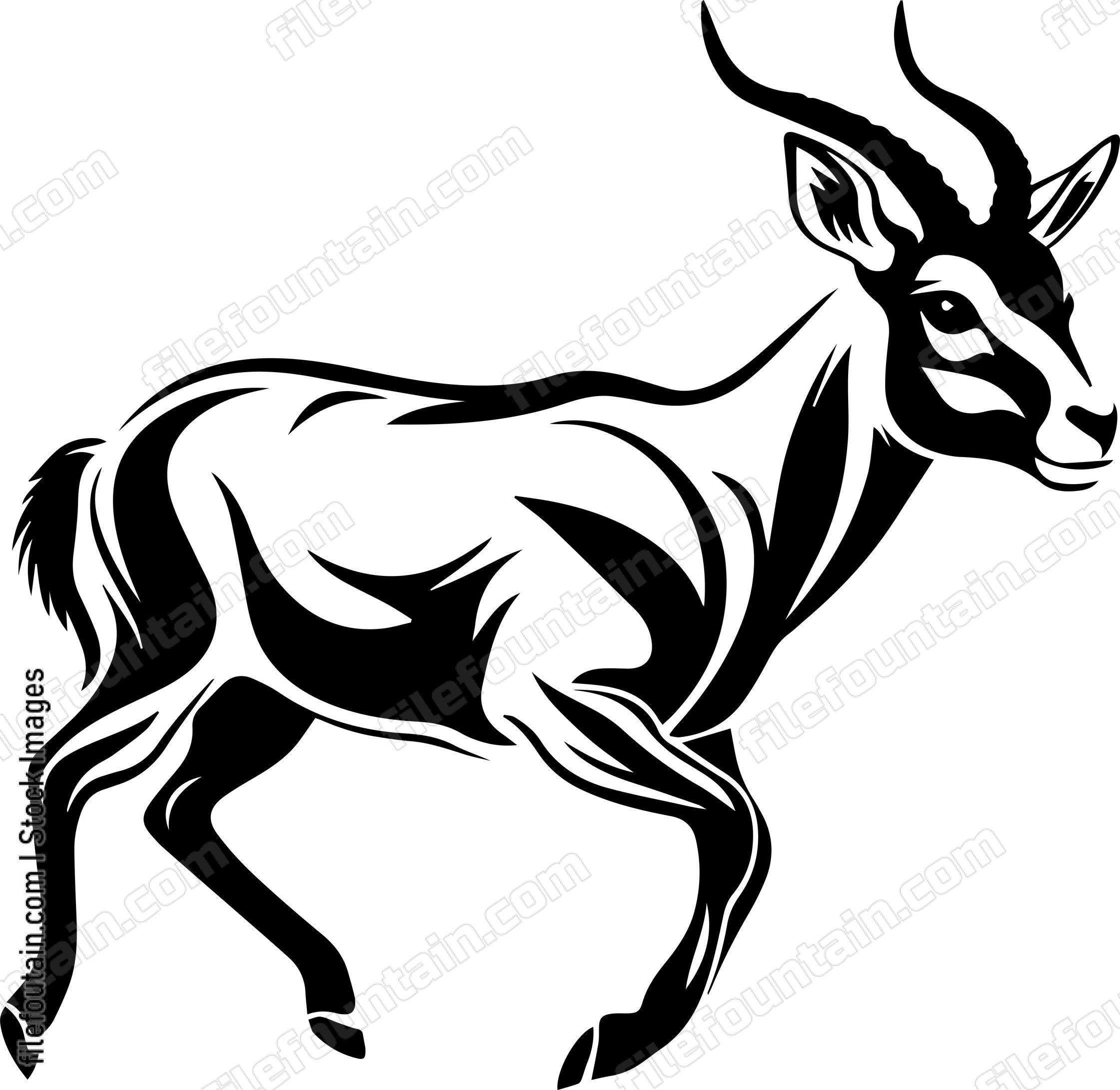 Antelope Running