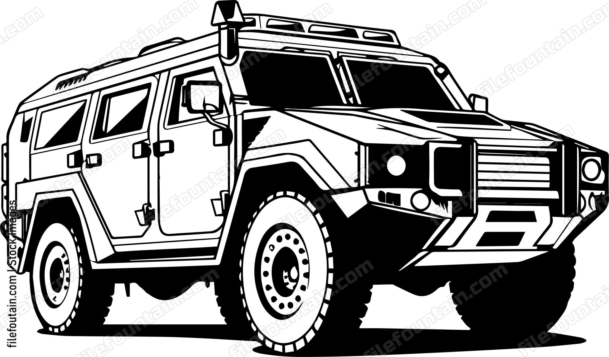 Armored Army Car
