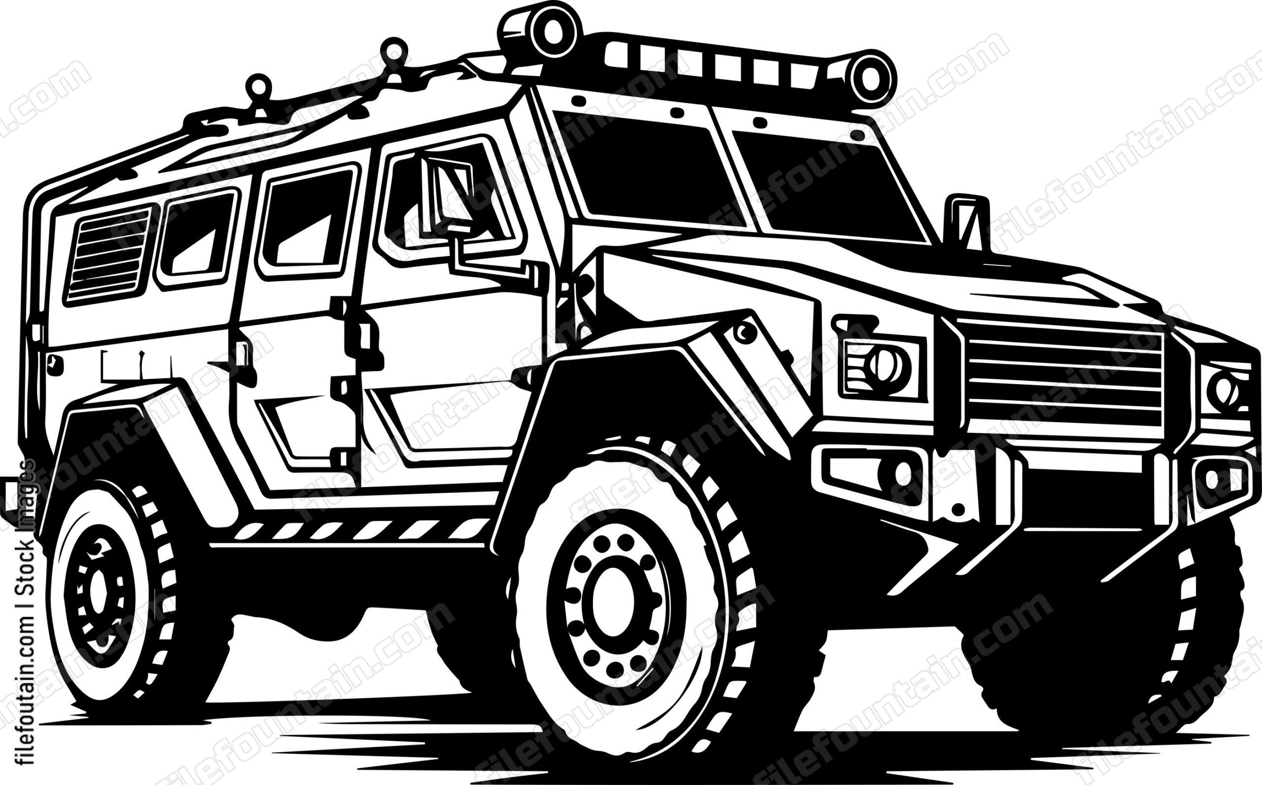 Armored Police Car