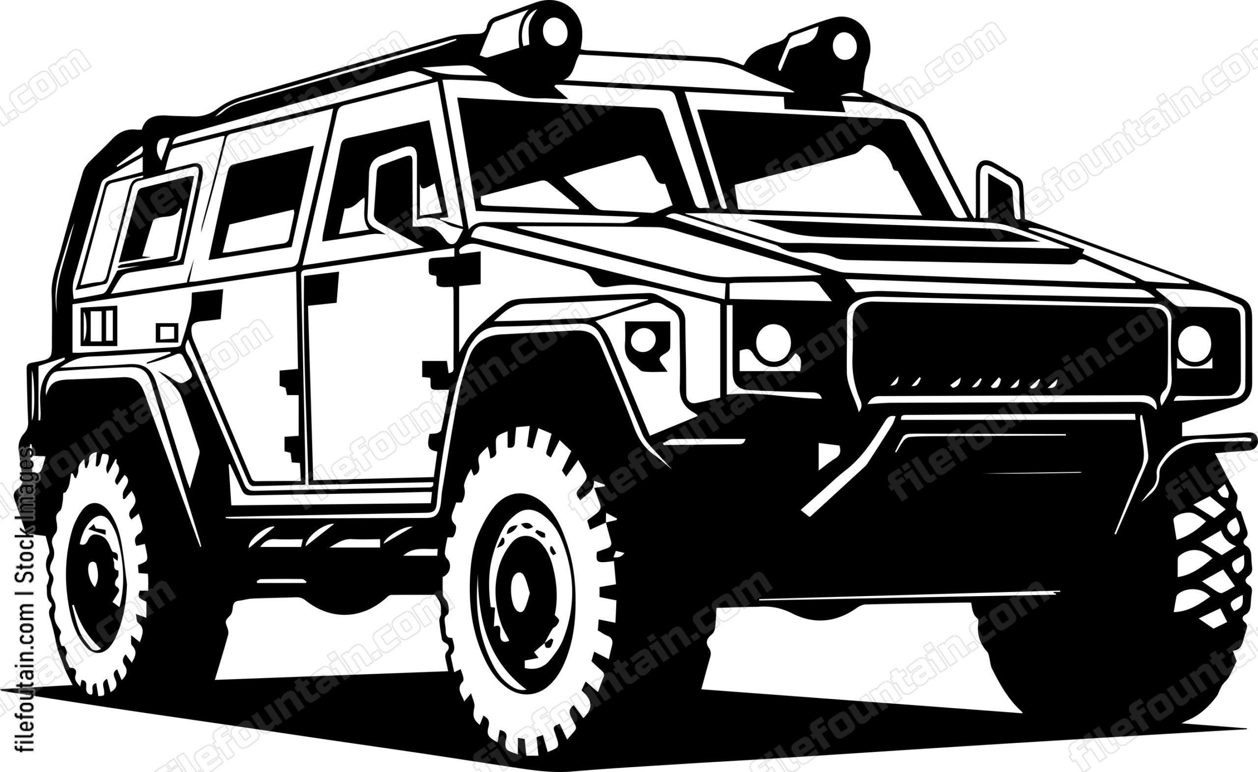 Armored Police Car