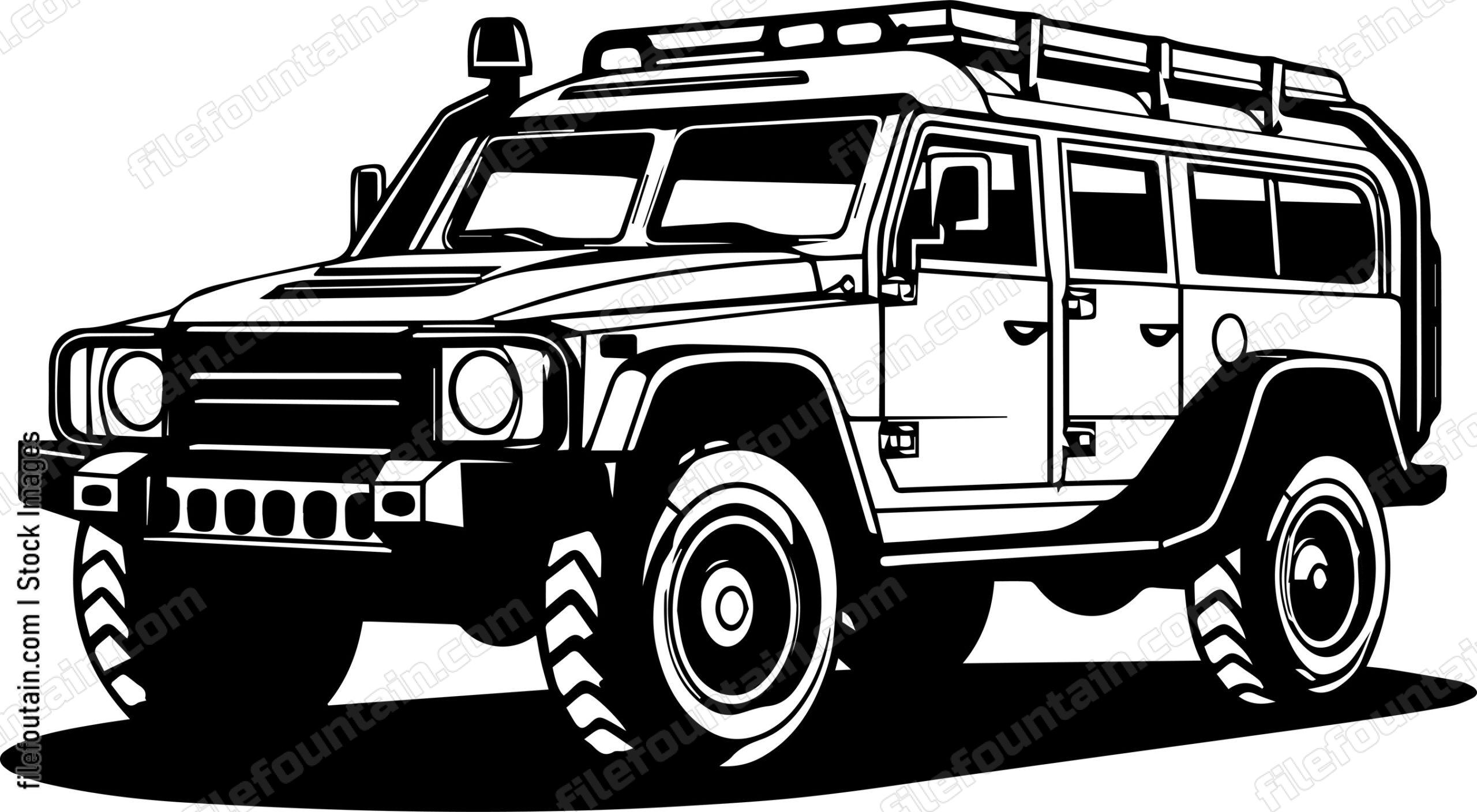 Armored Police Car