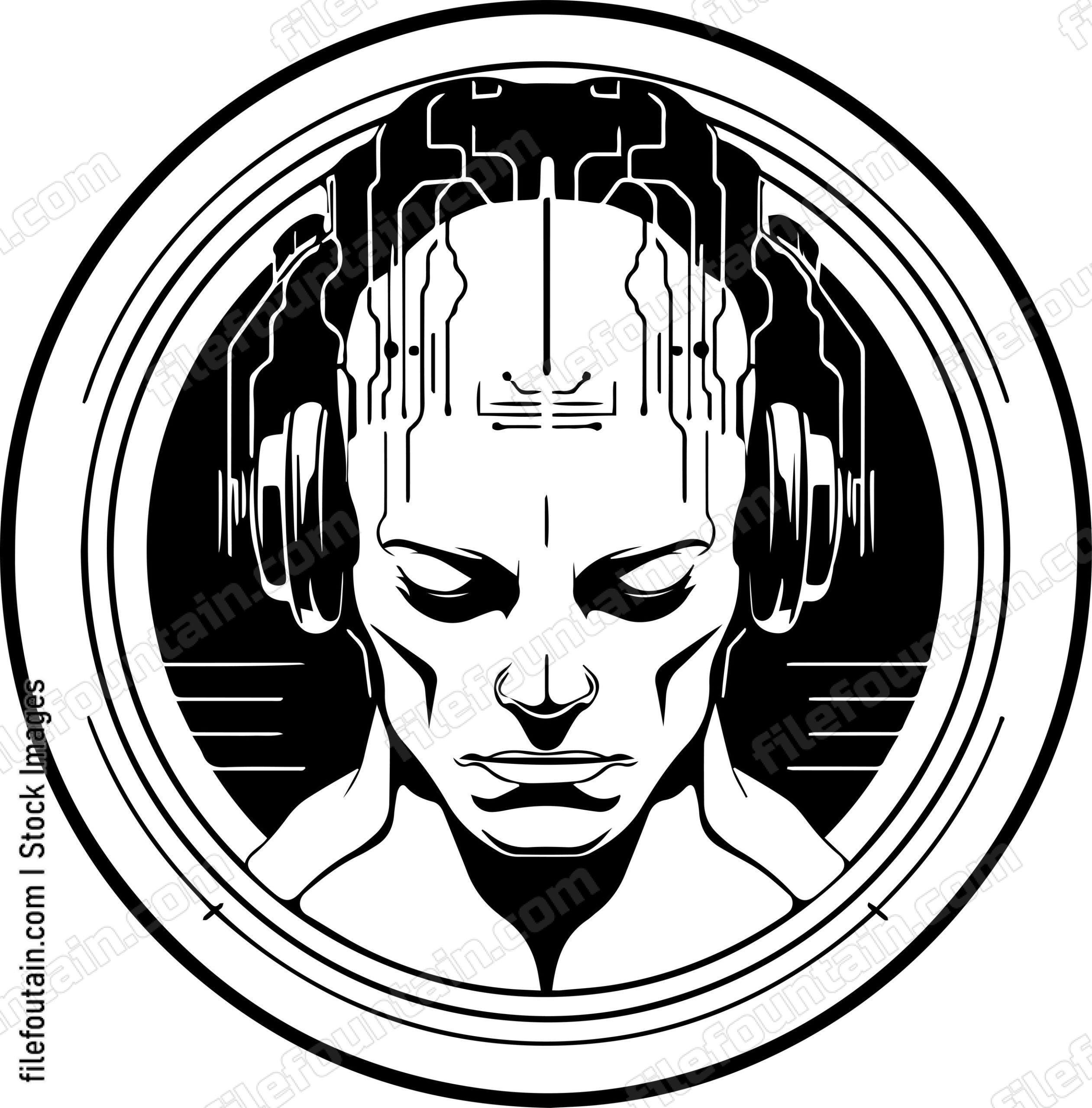 Artificial Intelligence AI Mascot