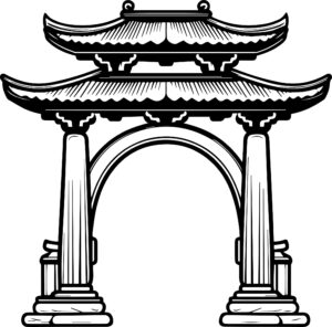 Asian Gate Architecture