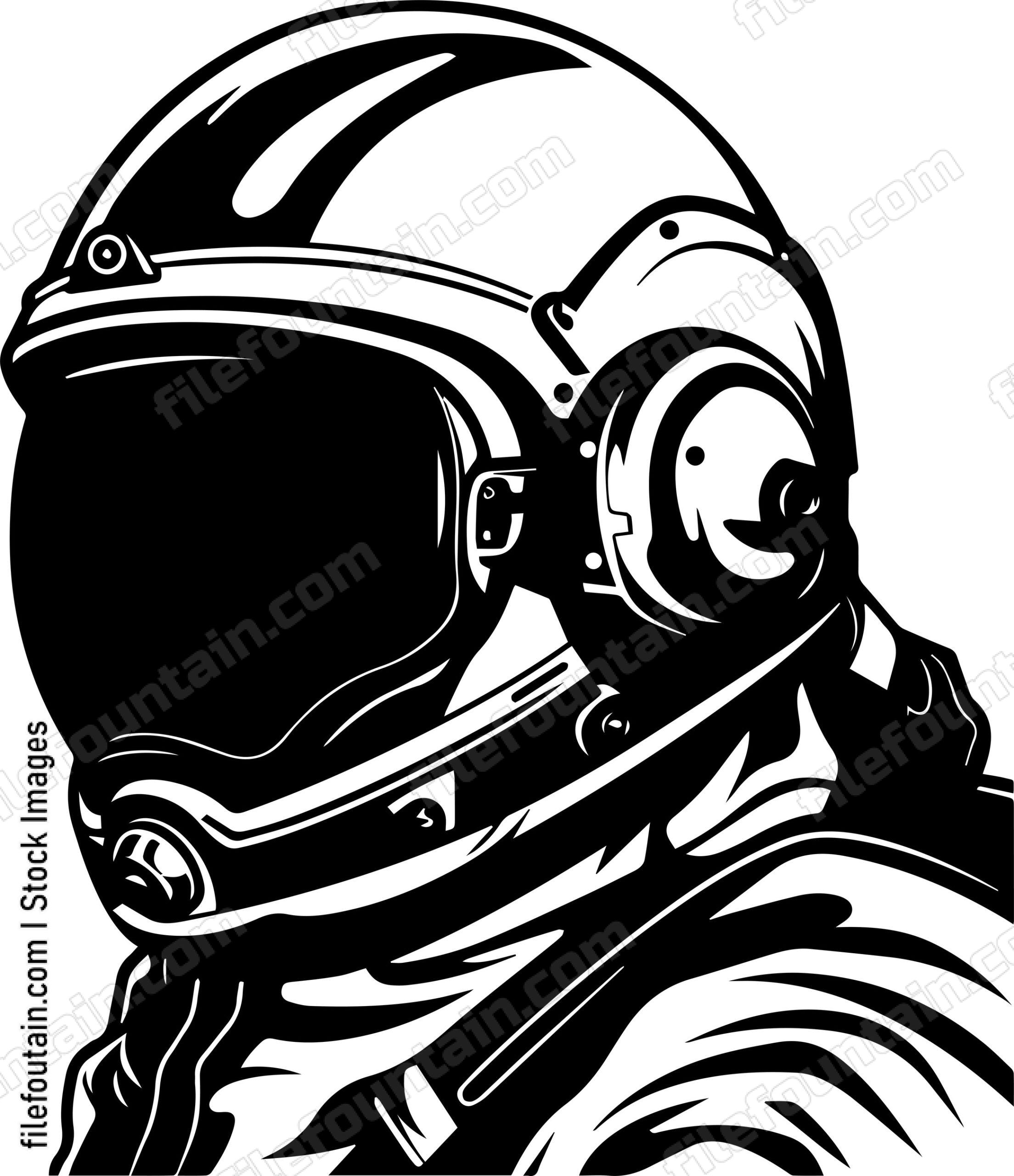 Astronaut Helmet Front