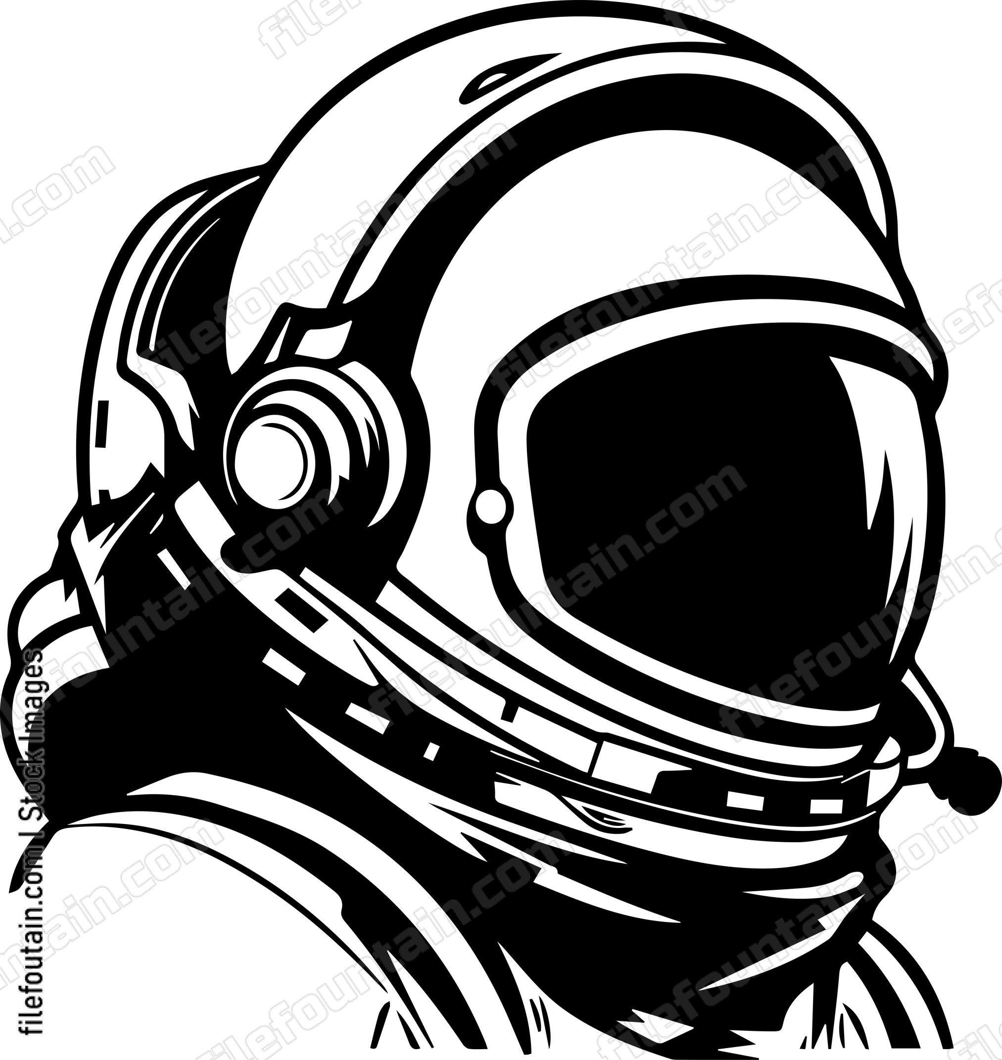 Astronaut Helmet Front